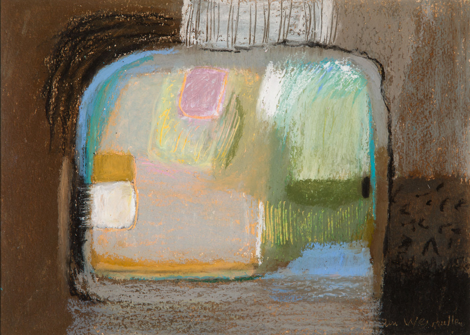 Ann Wegmuller RSW, Night Garden 4, 2019