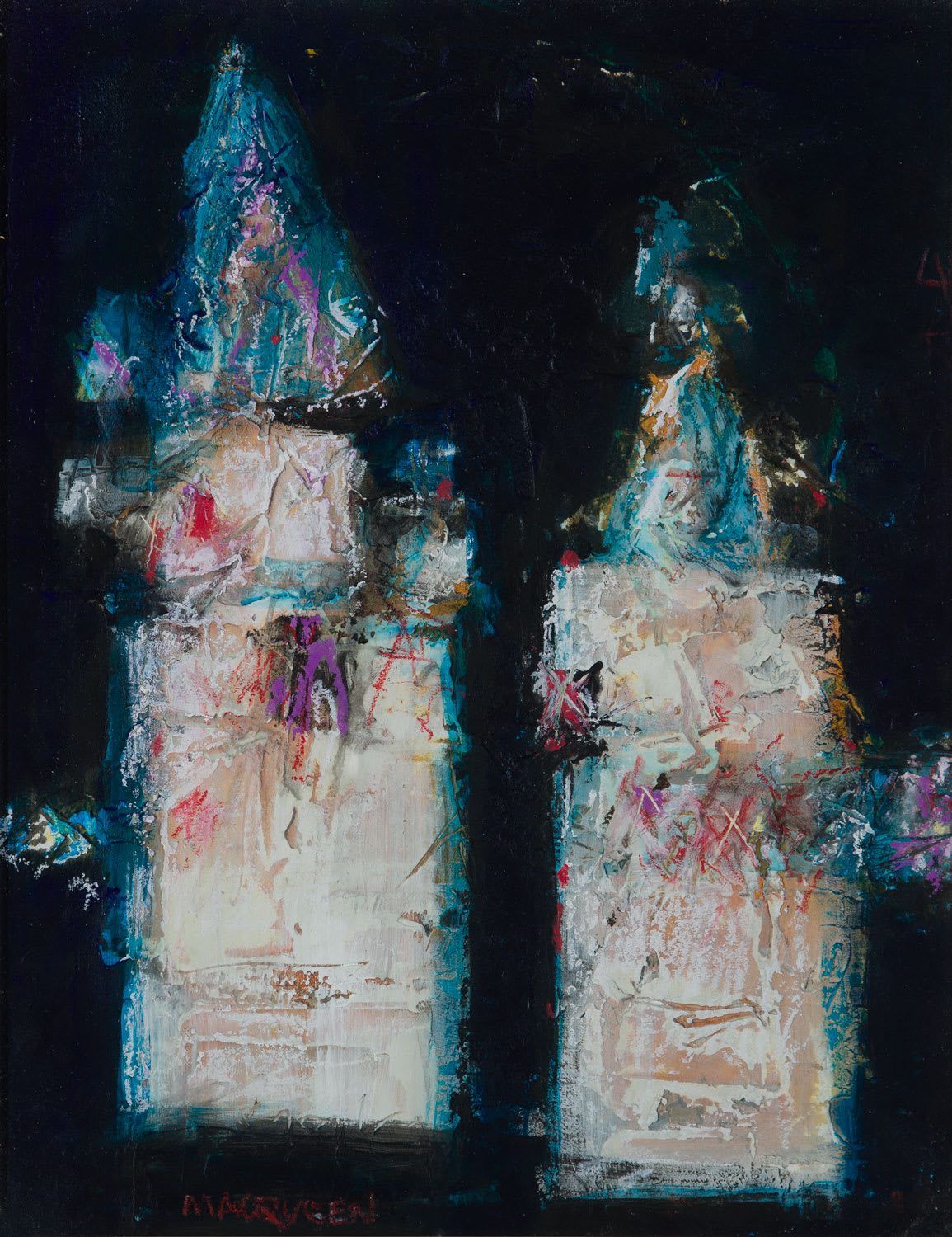 Charles MacQueen RSW RGI, Reflections, Venice, 2020