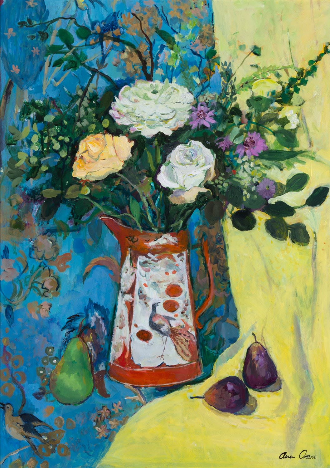 Ann Oram, Summer Flowers and Fruits, 2024