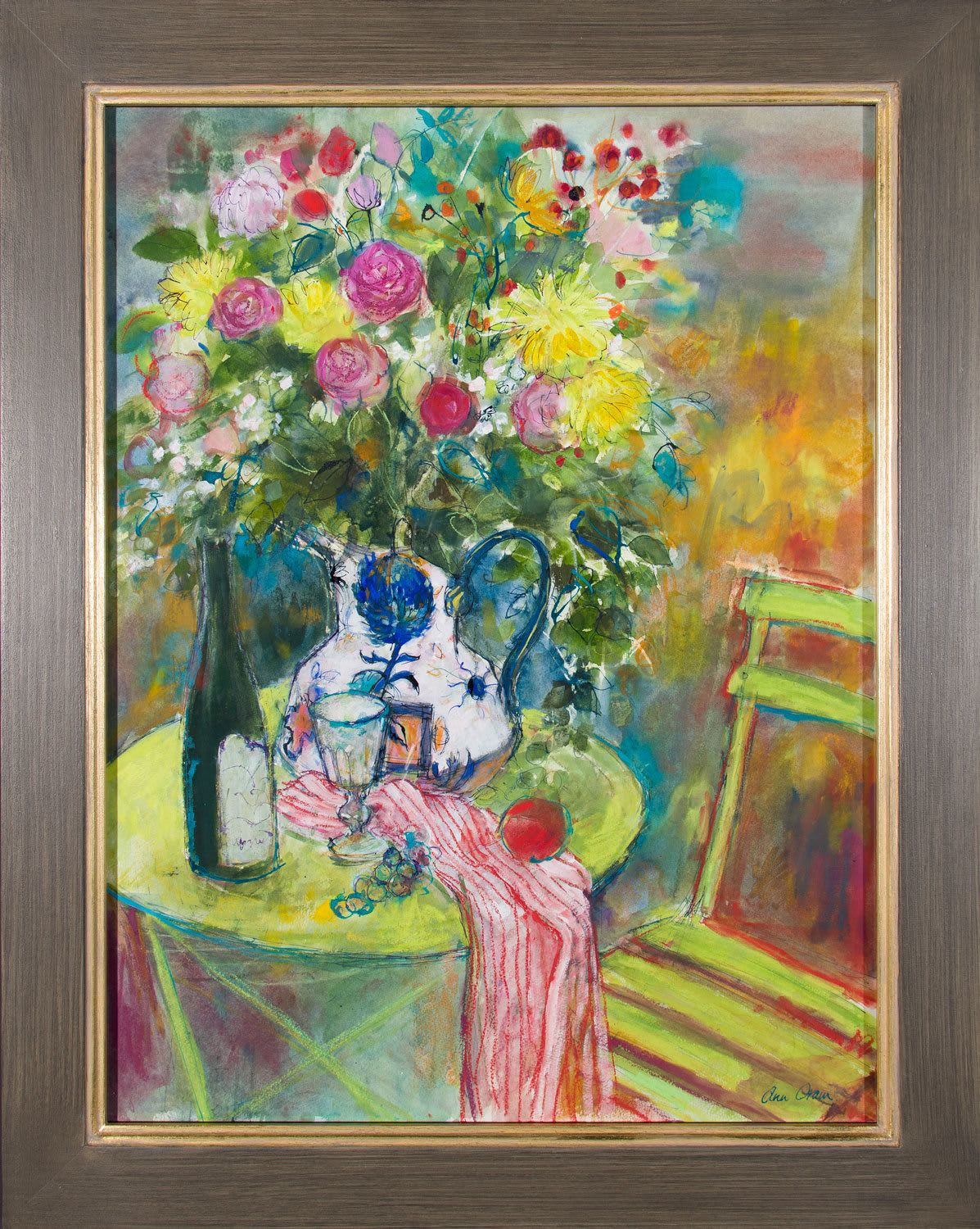 Ann Oram, Garden Still Life