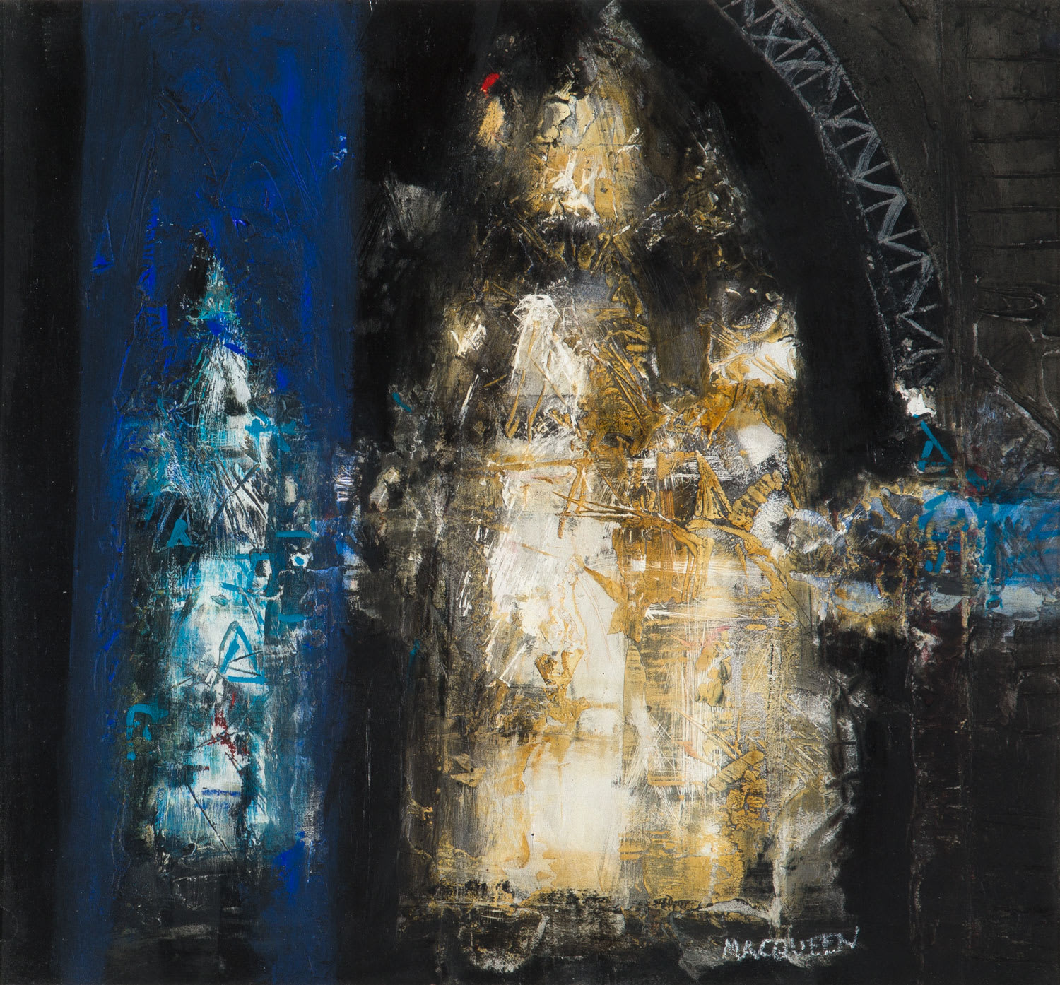 Charles MacQueen RSW RGI, Evening Glow, Marrakech