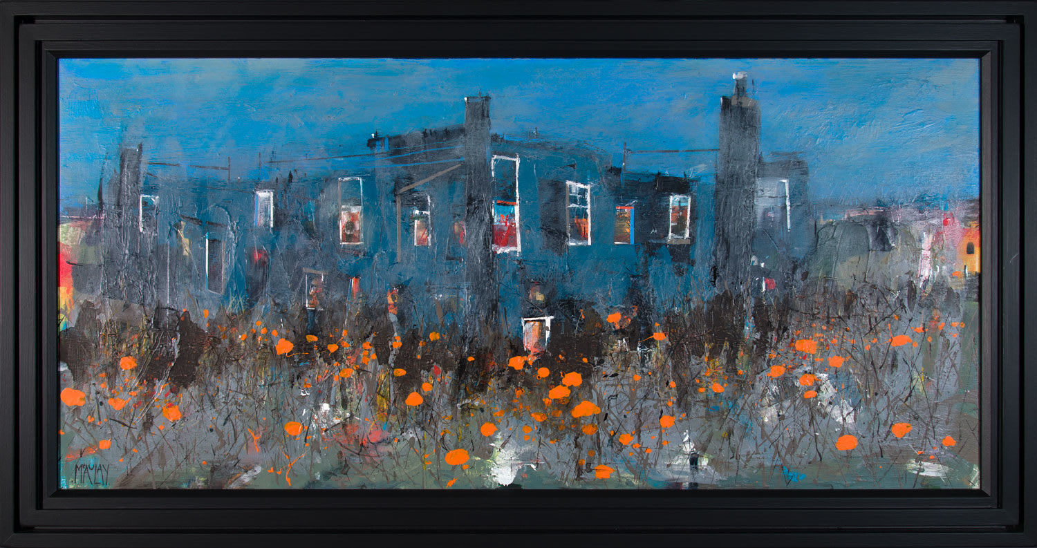 Robert McAulay, View from the Blue House i, 2022