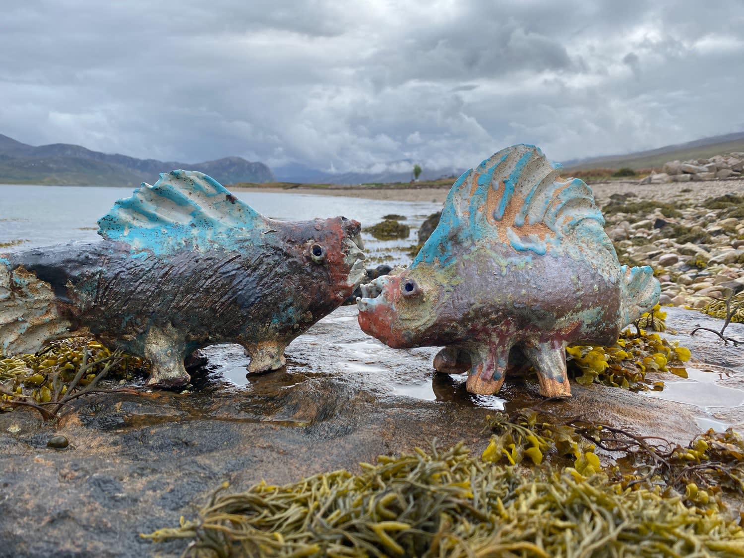 Lotte Glob, Sea Creature (Gobble), 2022