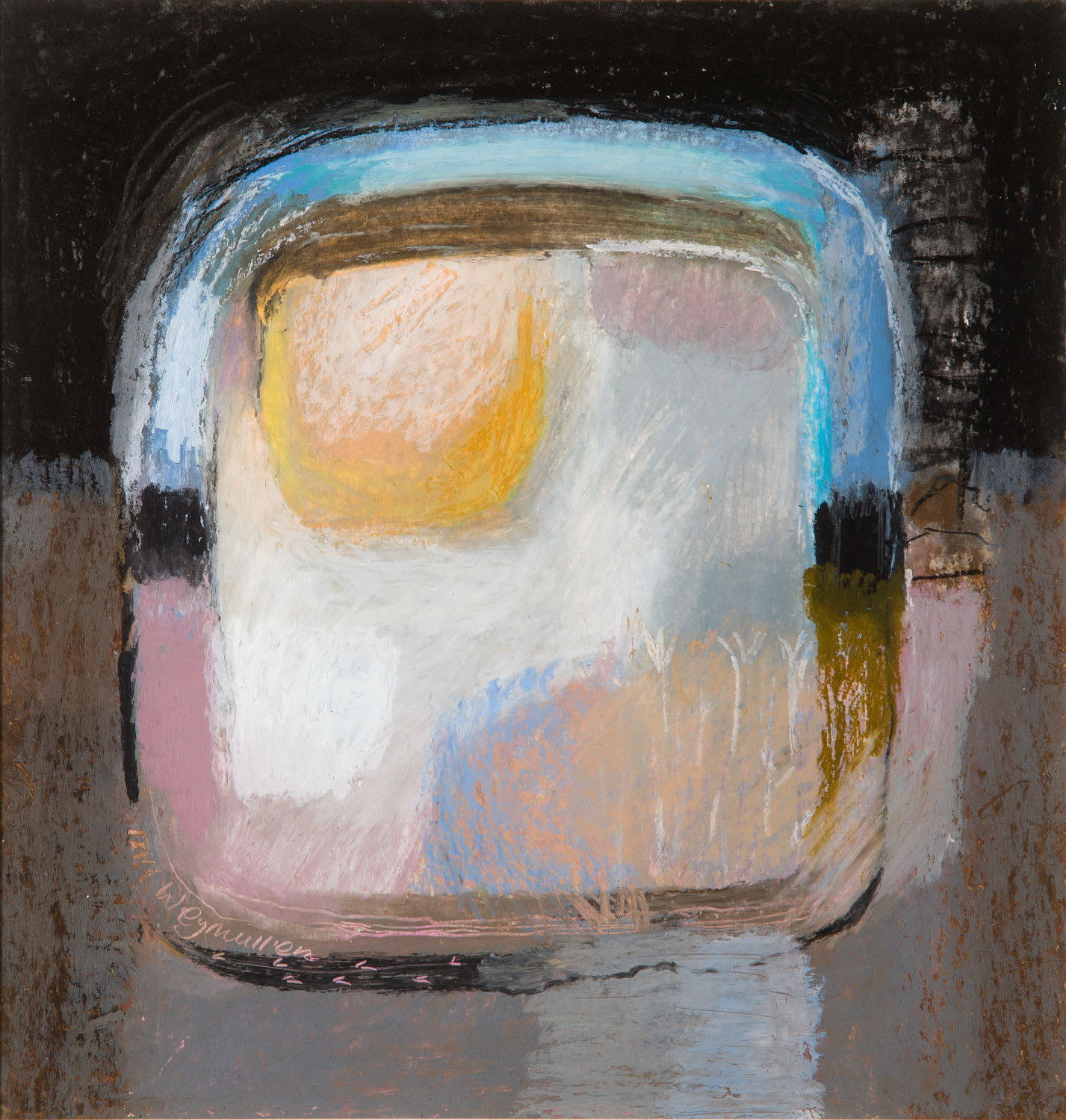 Ann Wegmuller RSW, Night Garden 5, 2019