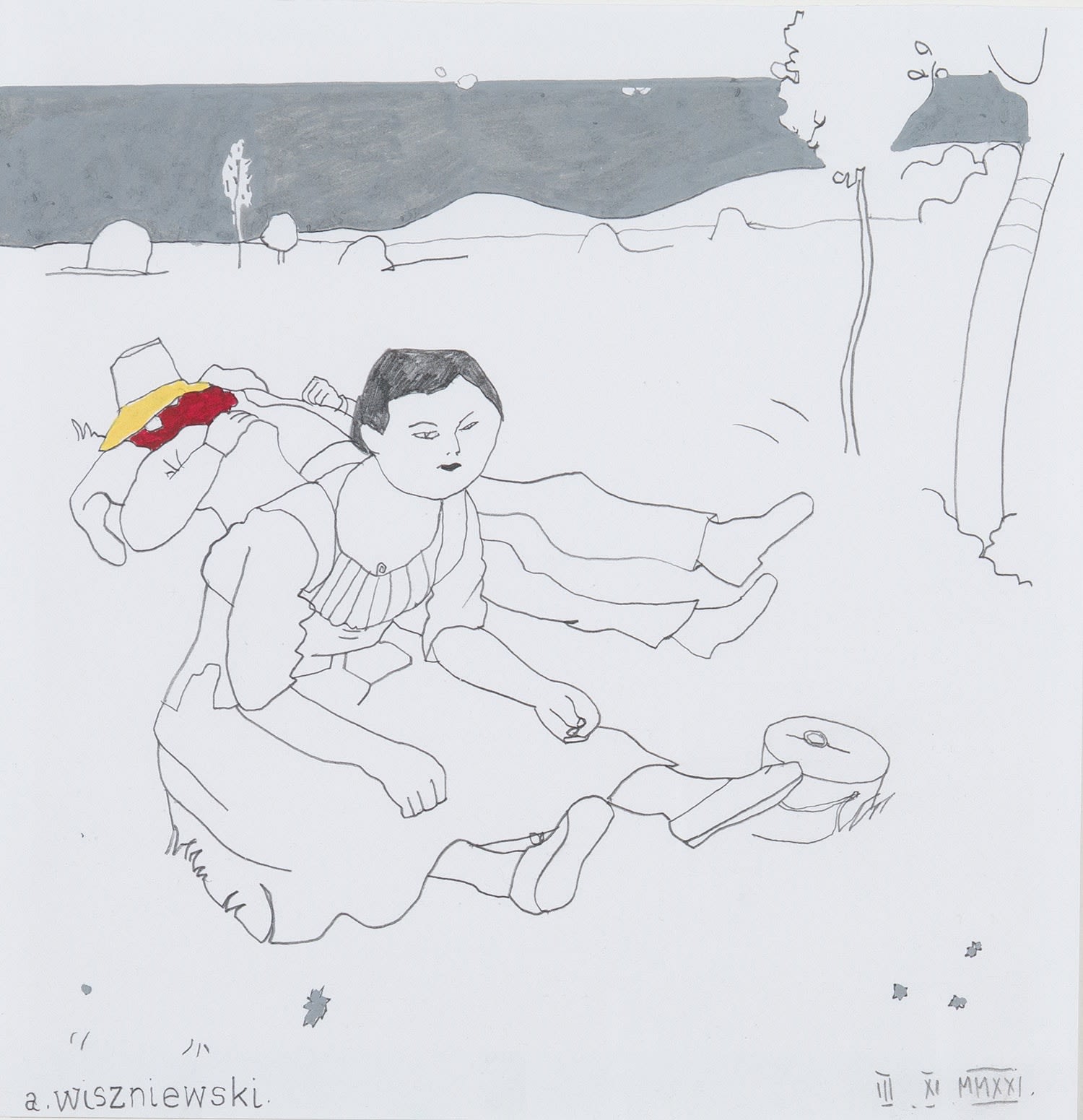 Adrian Wiszniewski Sex in the Landscape