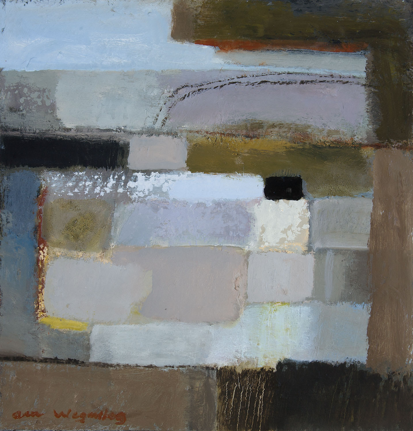 Ann Wegmuller RSW, Farm Tracks