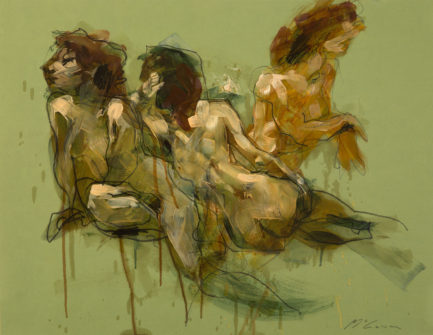 Alan McGowan, Martina x 3