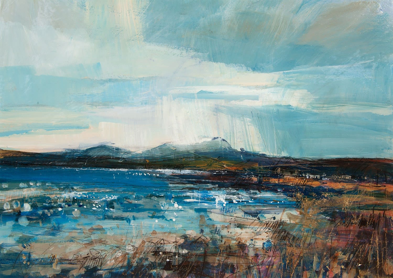 Sarah Carrington, Clouds over Ben More, Isle of Mull