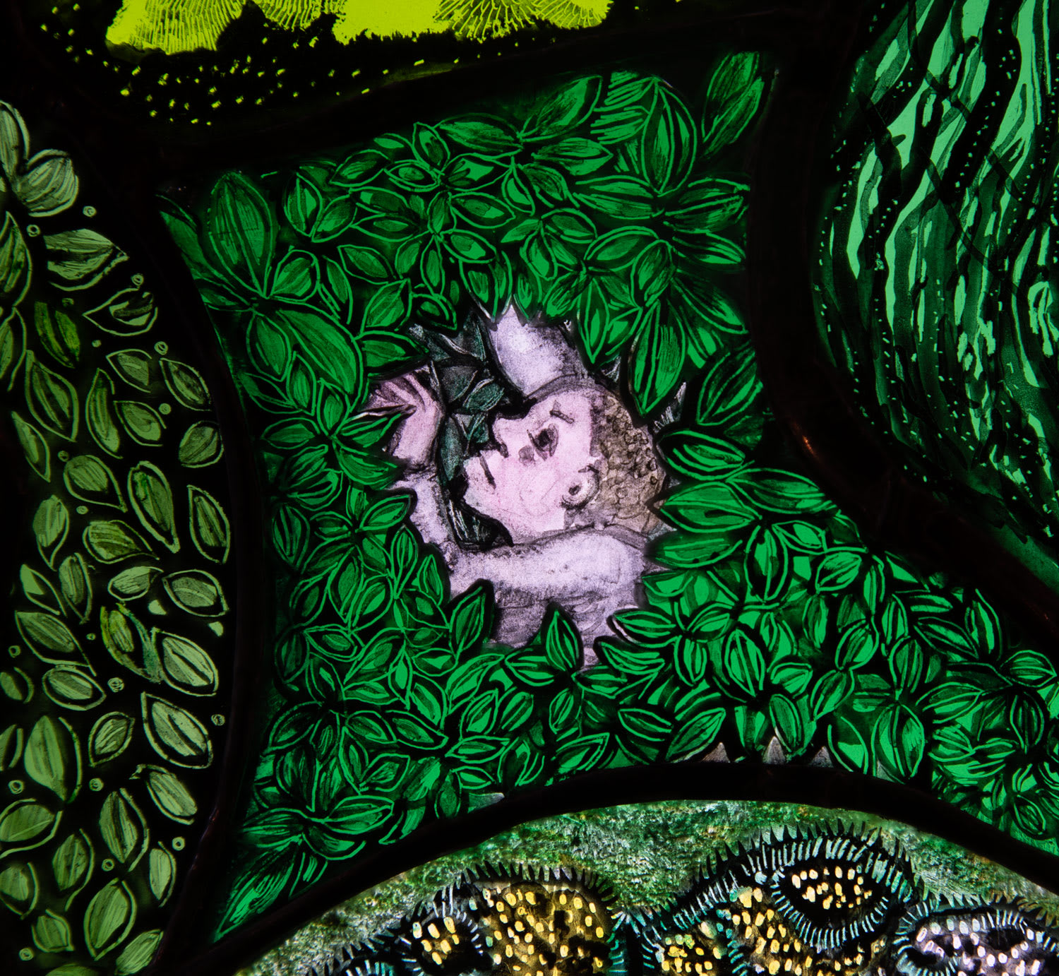 Pinkie Maclure, Green Man Searches for Wilderness, 2020