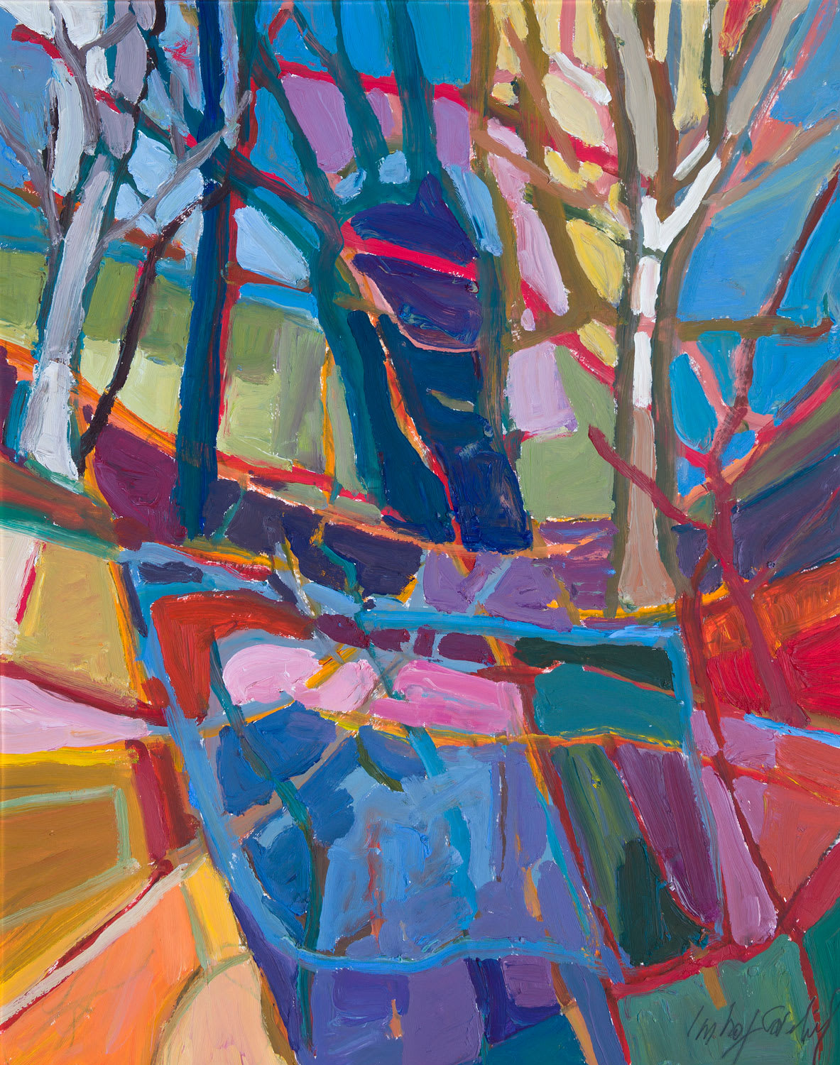 Catherine Imhof-Cardinal, Wald, 2018