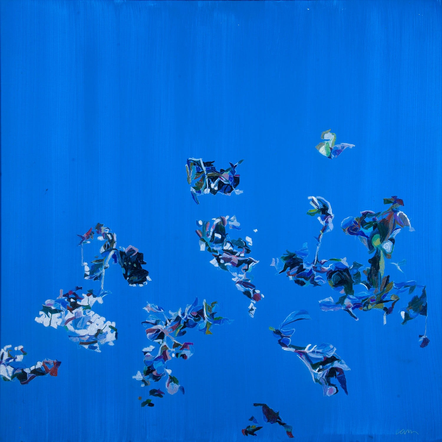 Patricia Paolozzi Cain, 'The descending blue - that blue is all in a rush