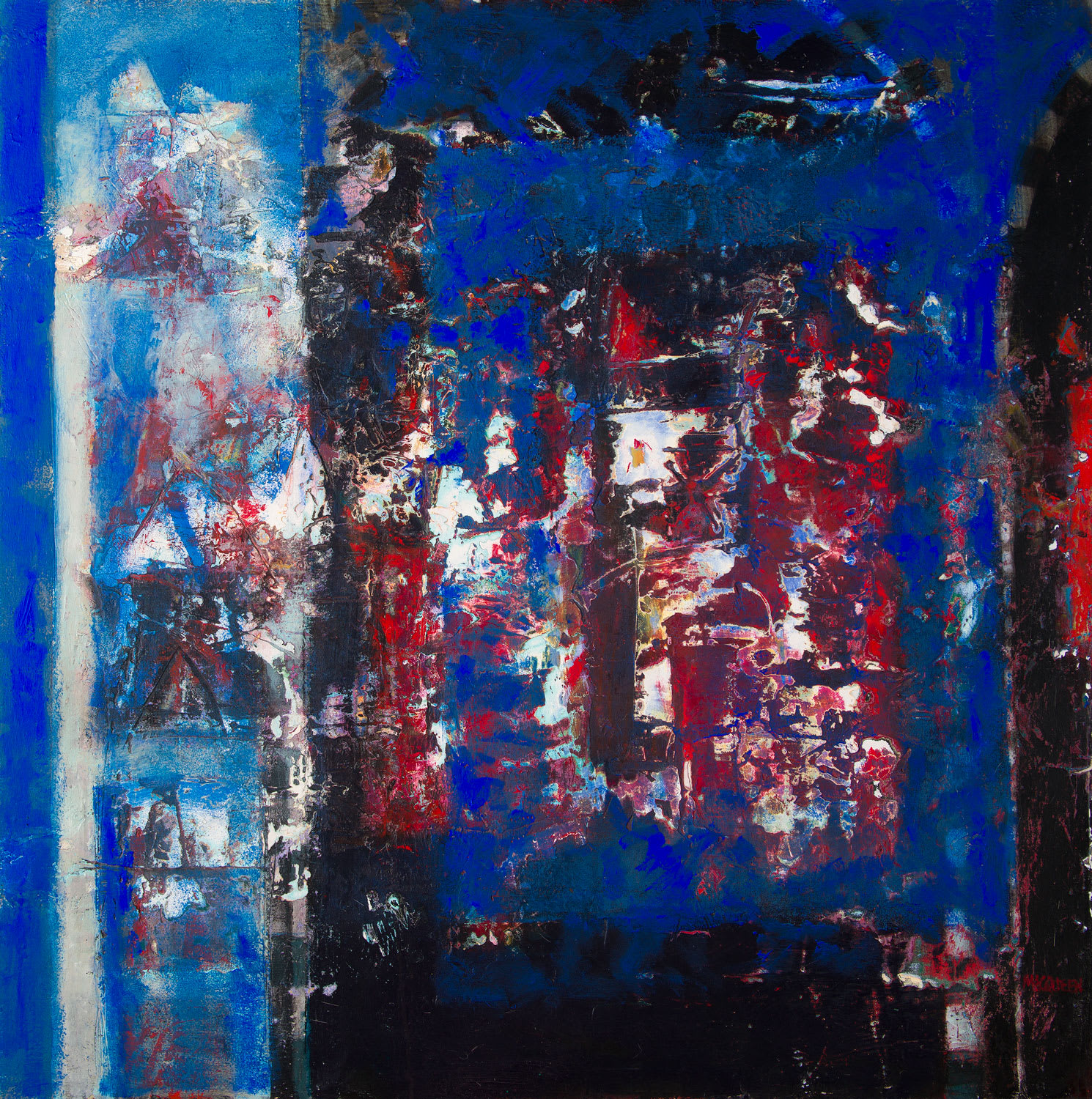 Charles MacQueen RSW RGI, Heat, Marrakech, 2019