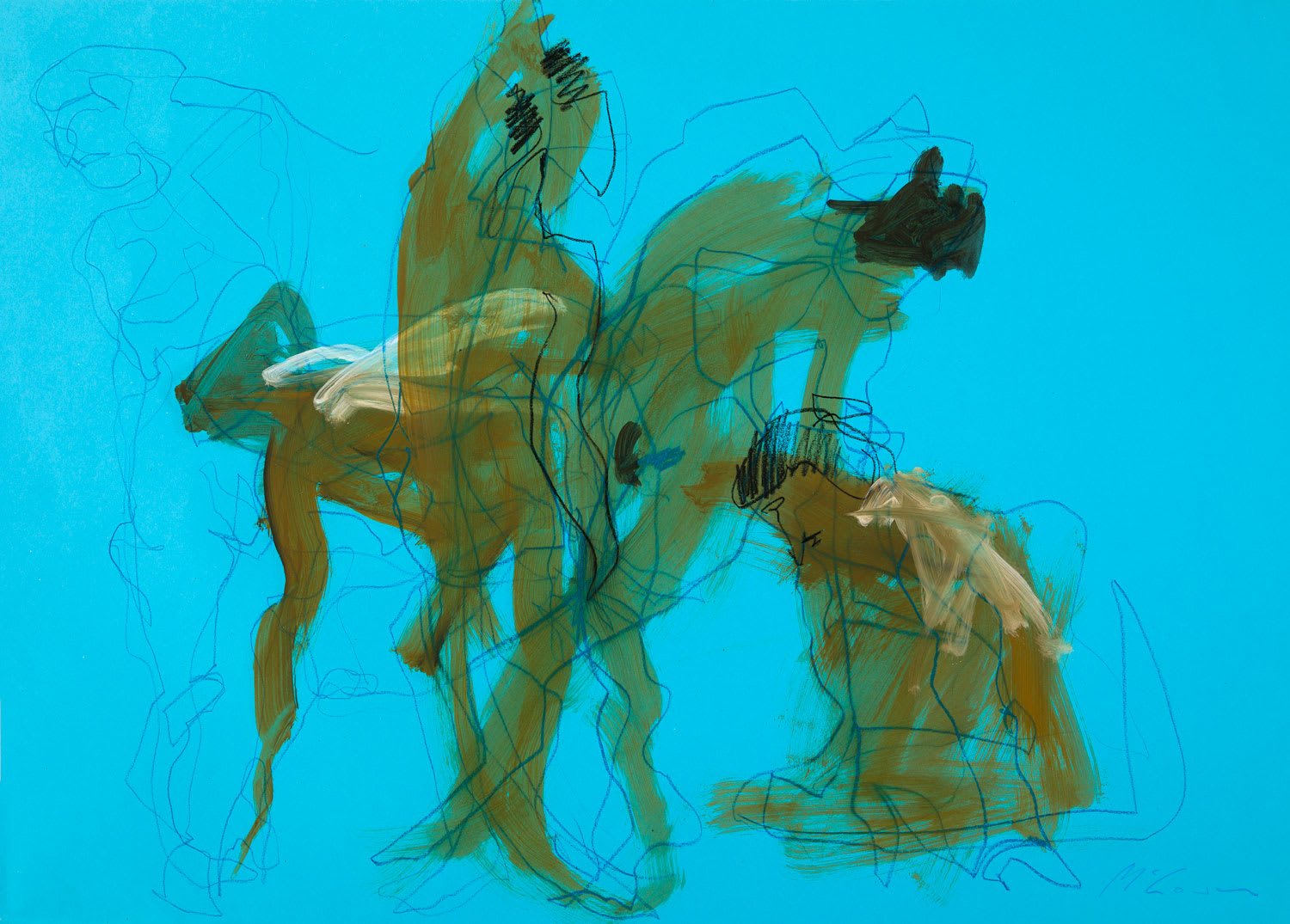 Alan McGowan, Topaz in movement, 2019