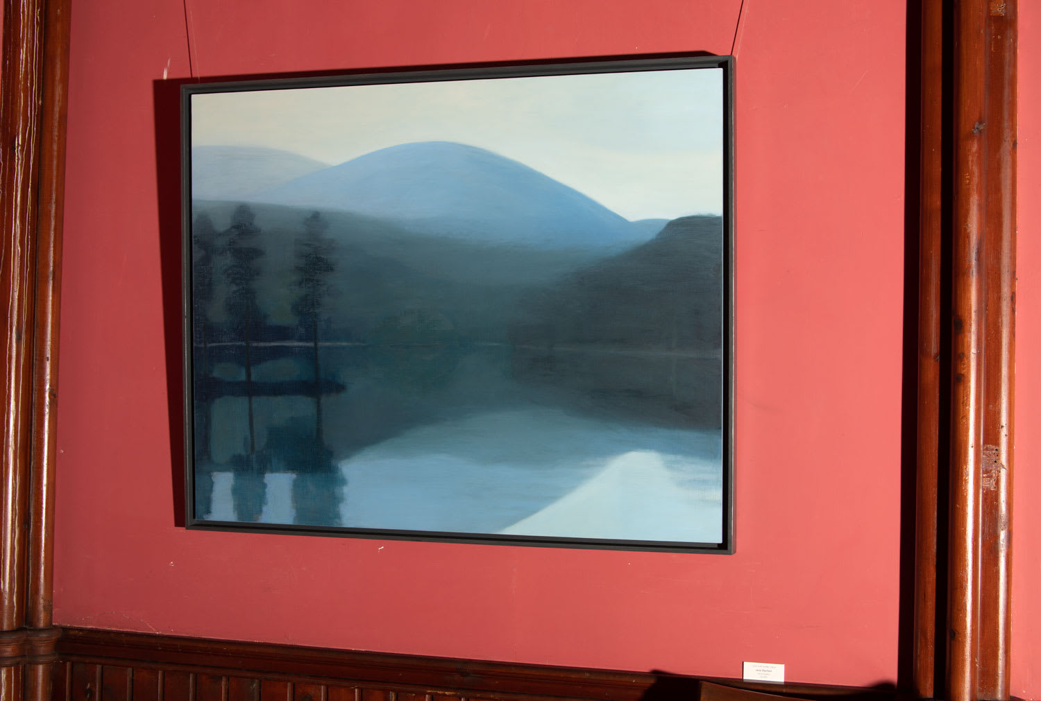 Jane MacNeill, Loch with Hidden Island (Loch an Eilein), 2019