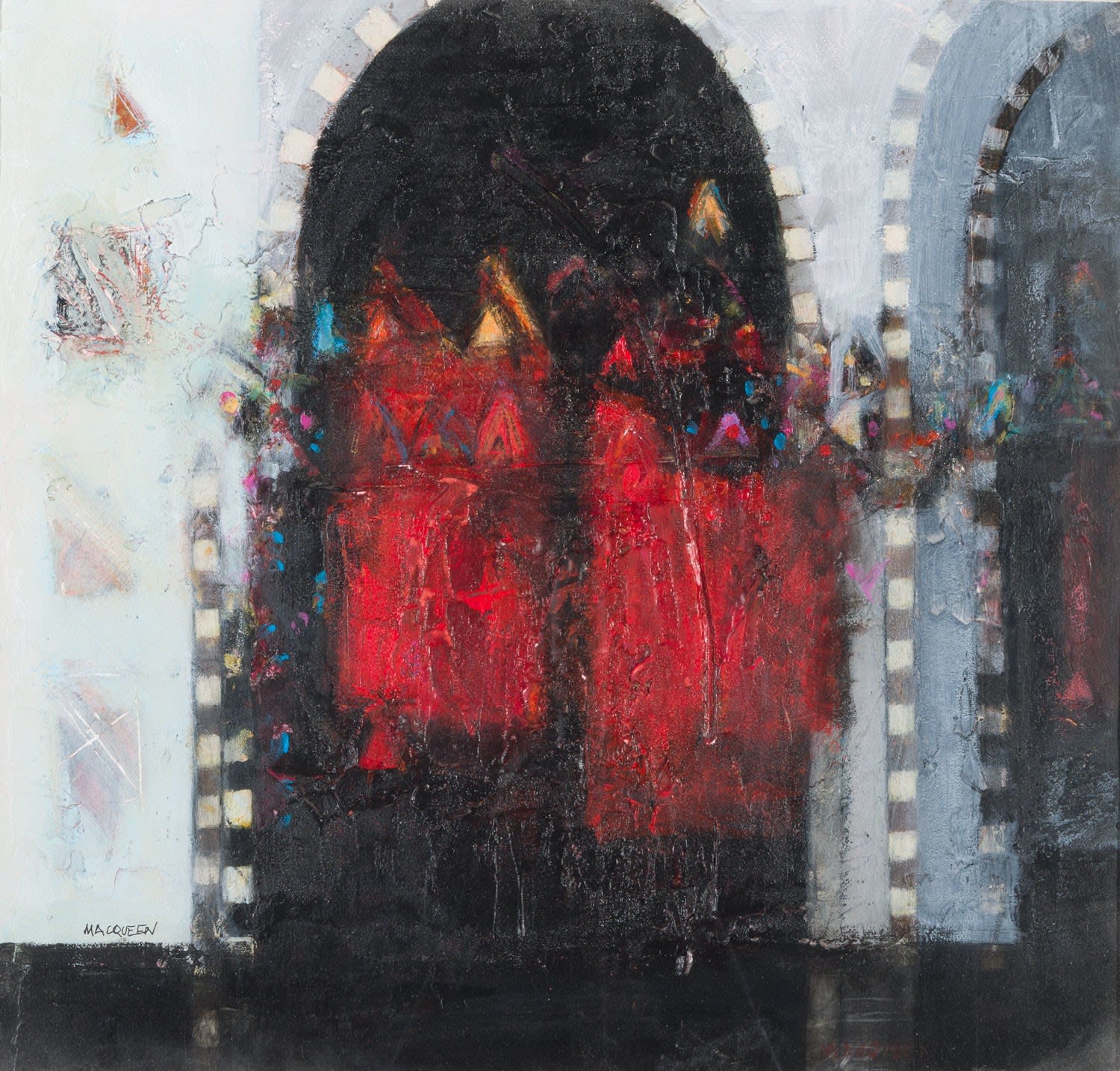 Charles MacQueen RSW RGI, Carpets Marrakech