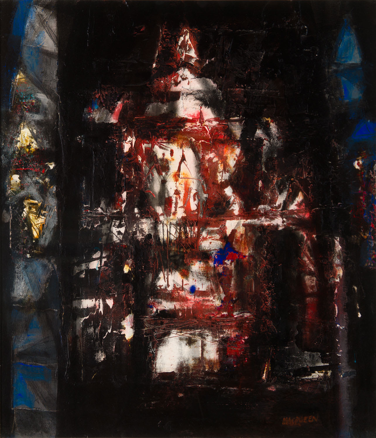 Charles MacQueen RSW RGI, Cathedral Interior, 2019