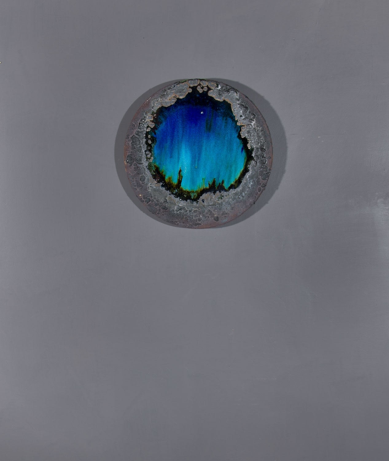 Lotte Glob, Volcanic Pool 1 wall plaque, 2022