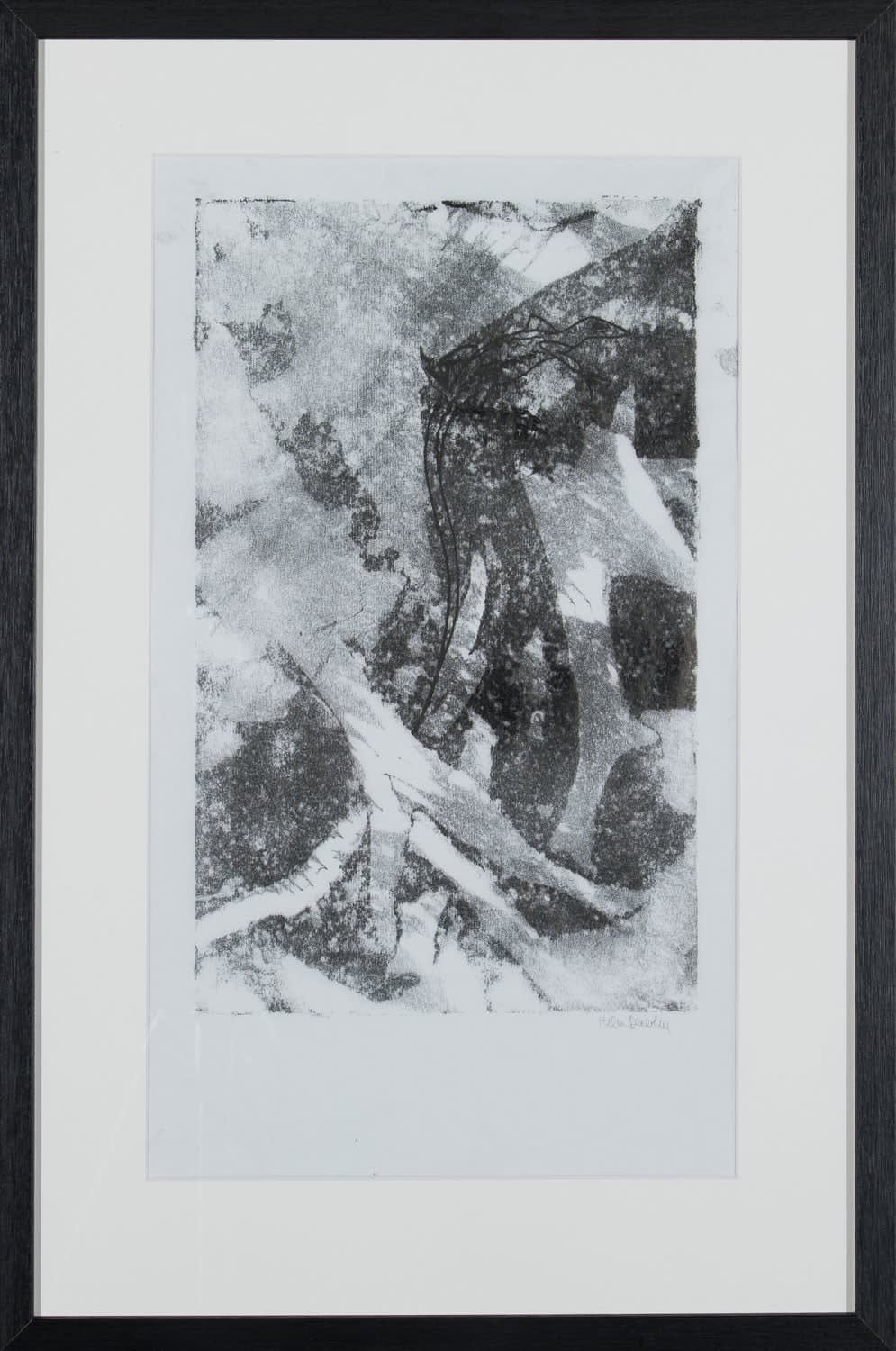 Helen Denerley, Lizard on rock i, 2023