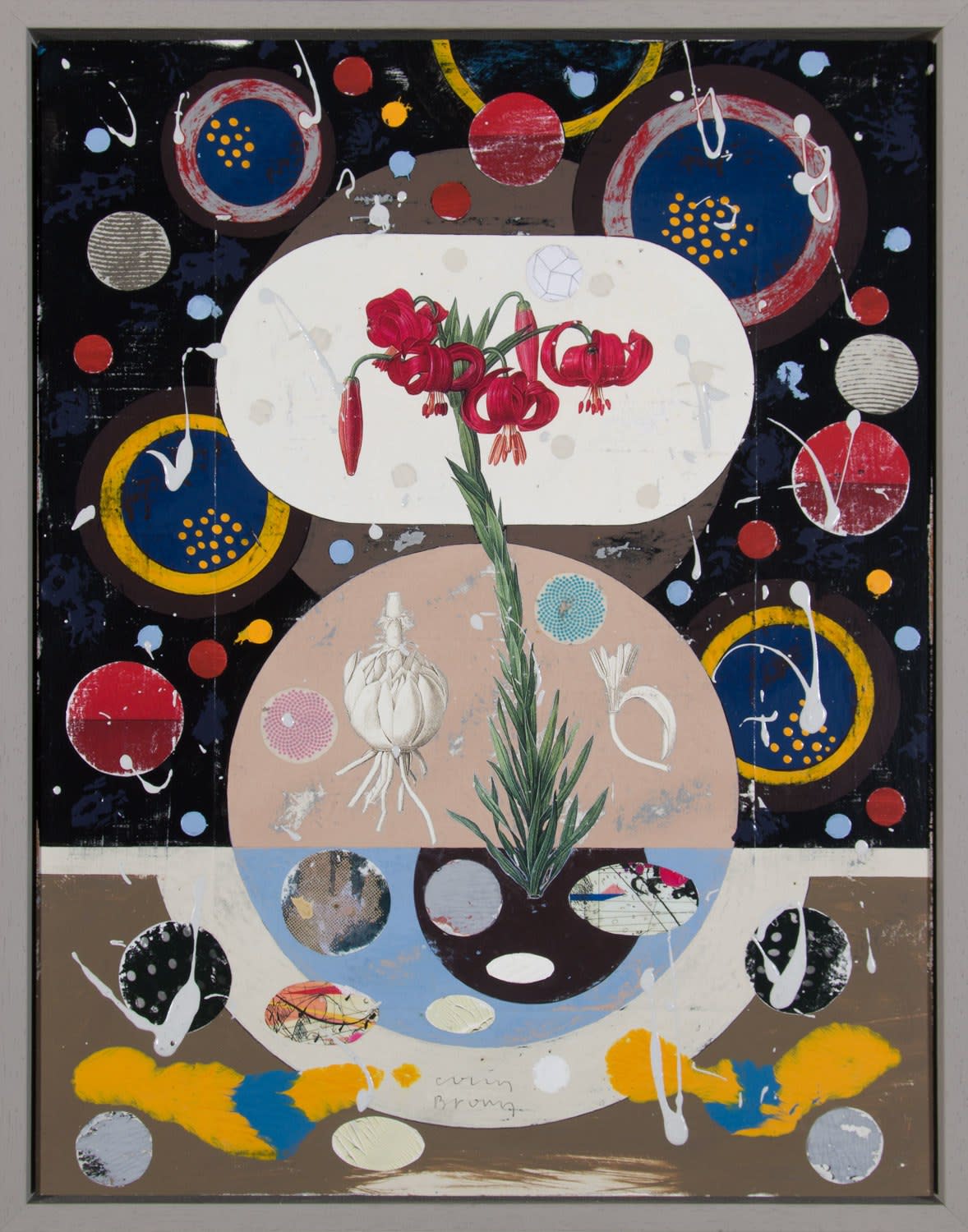 Colin Brown, Red lily, 2022