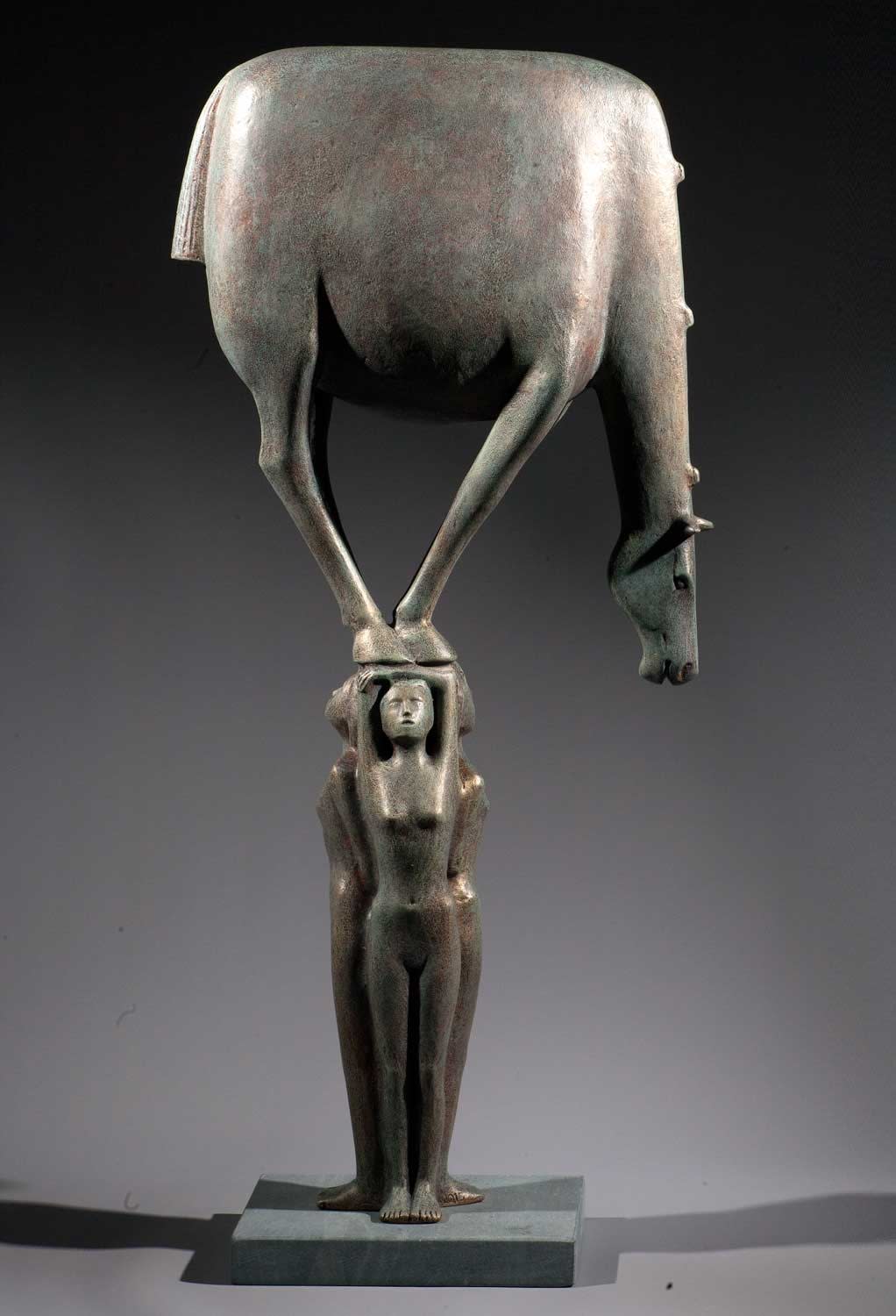 Eoghan Bridge, Three Graces and a Horse, 2015