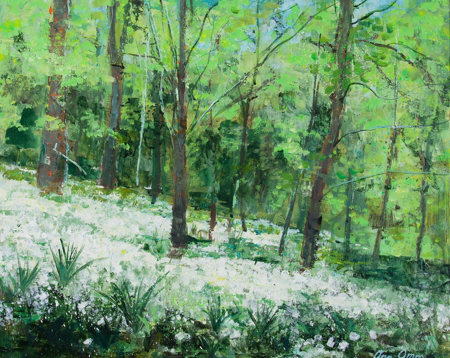 Ann Oram wild garlic