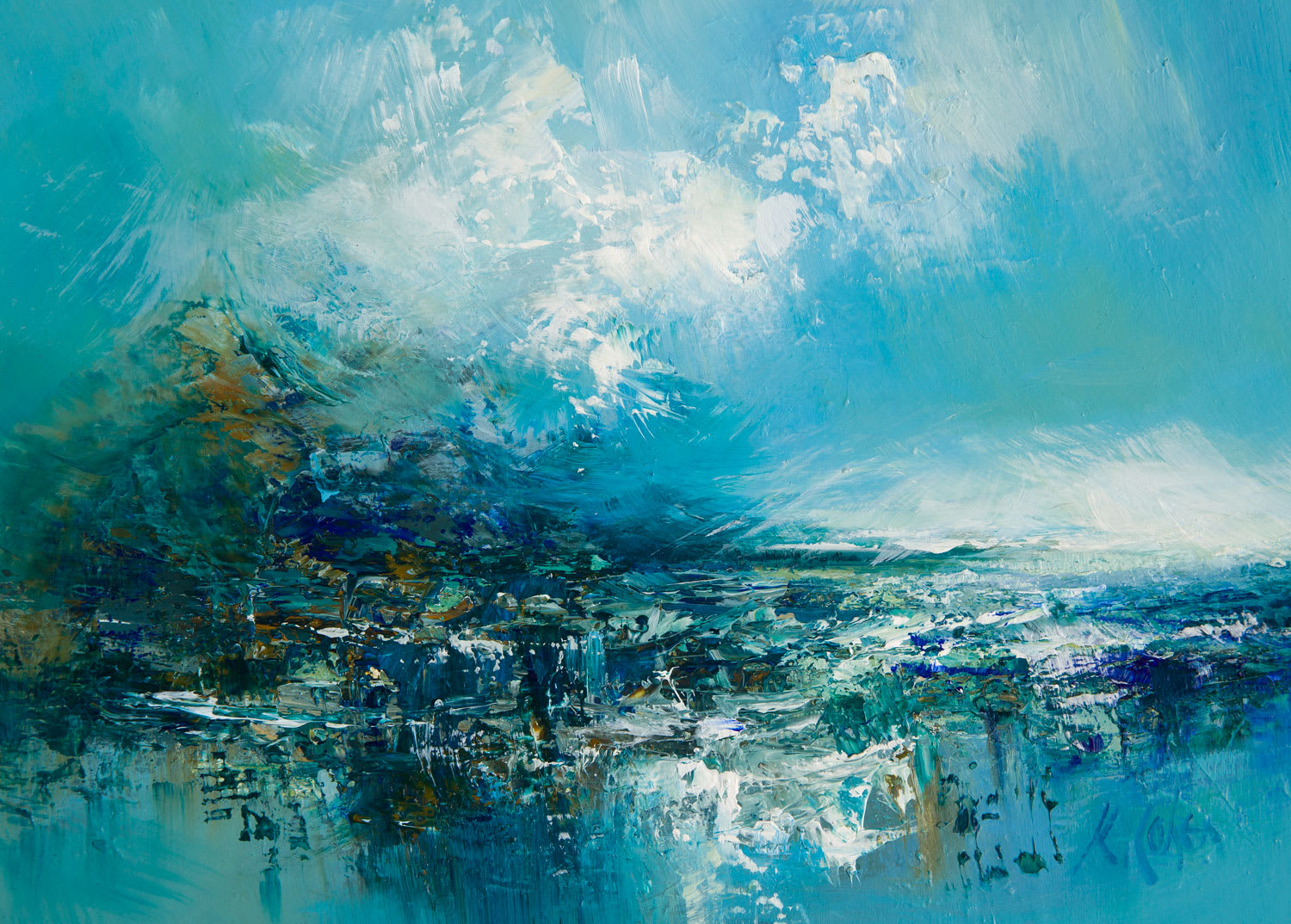 Kirstie Cohen, Seascape study i, 2019