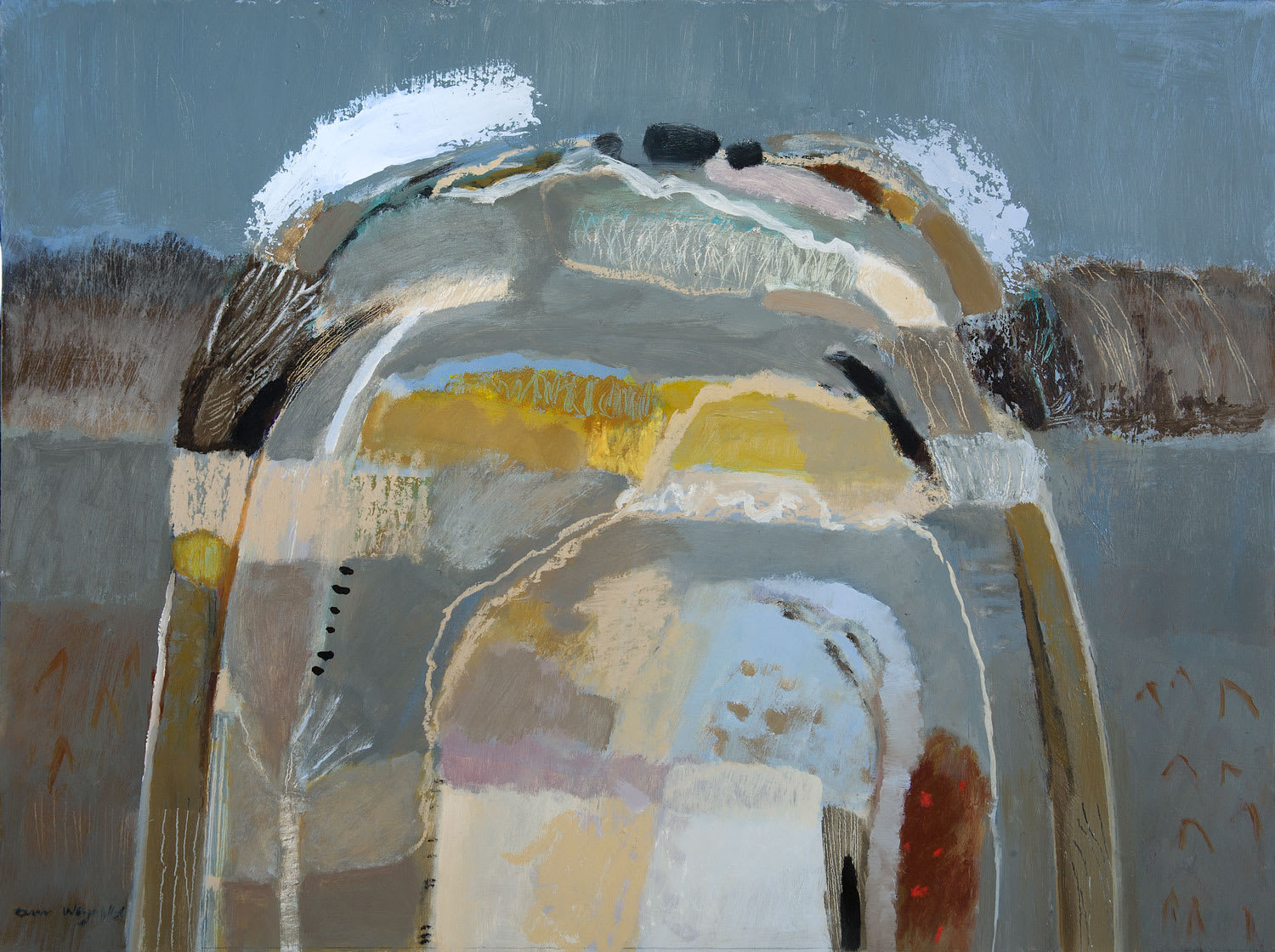 Ann Wegmuller RSW, Hill Fog, Winter