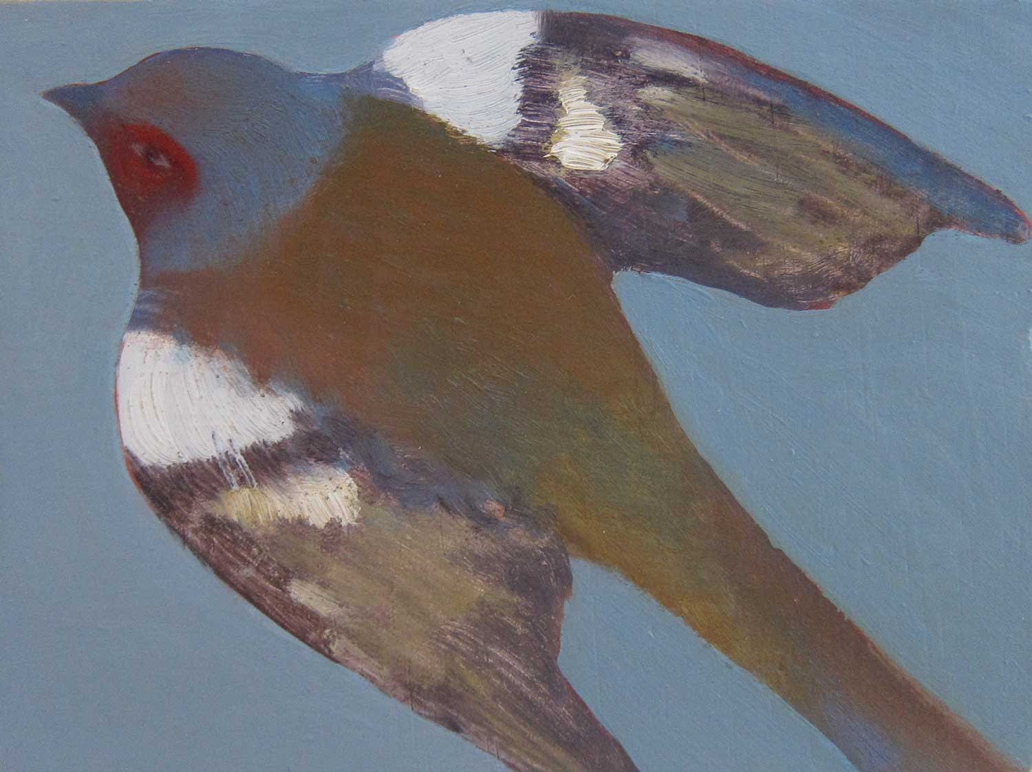 Jane MacNeill, Flying Chaffinch, 2015