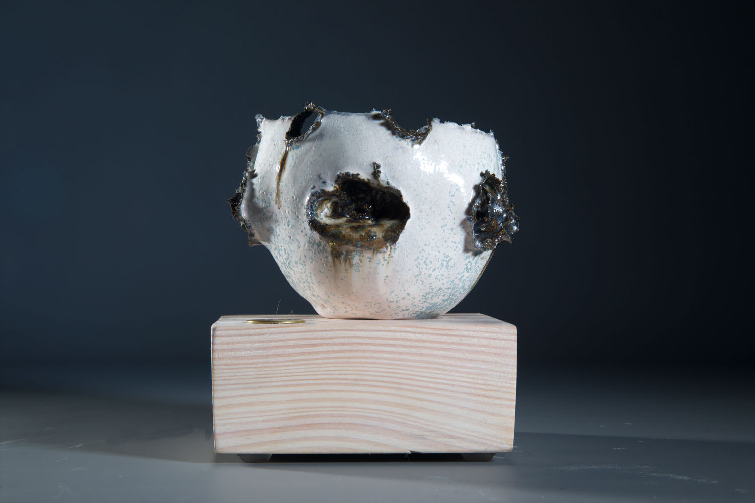 Allison Weightman, Double Bowl on Plinth