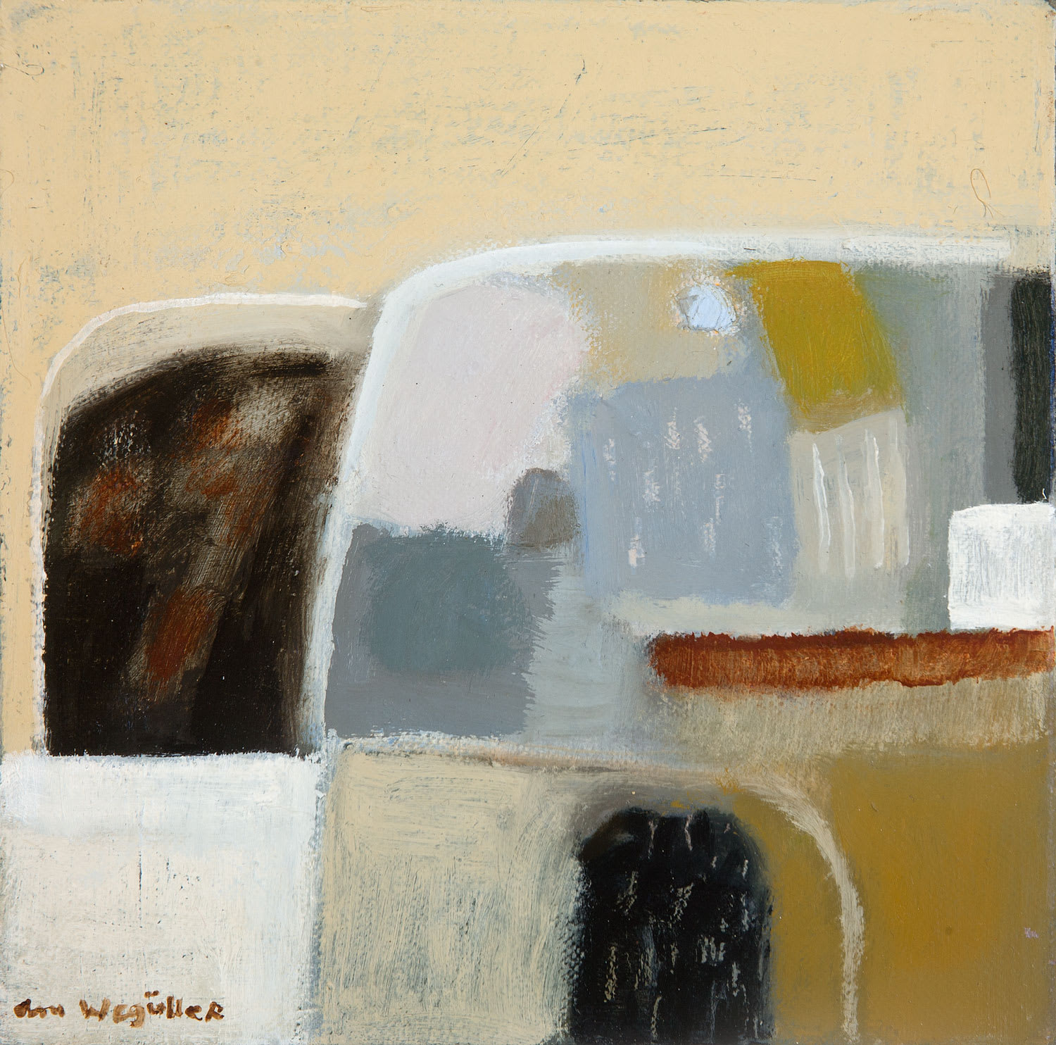 Ann Wegmuller RSW, Hill Fields, Winter 1