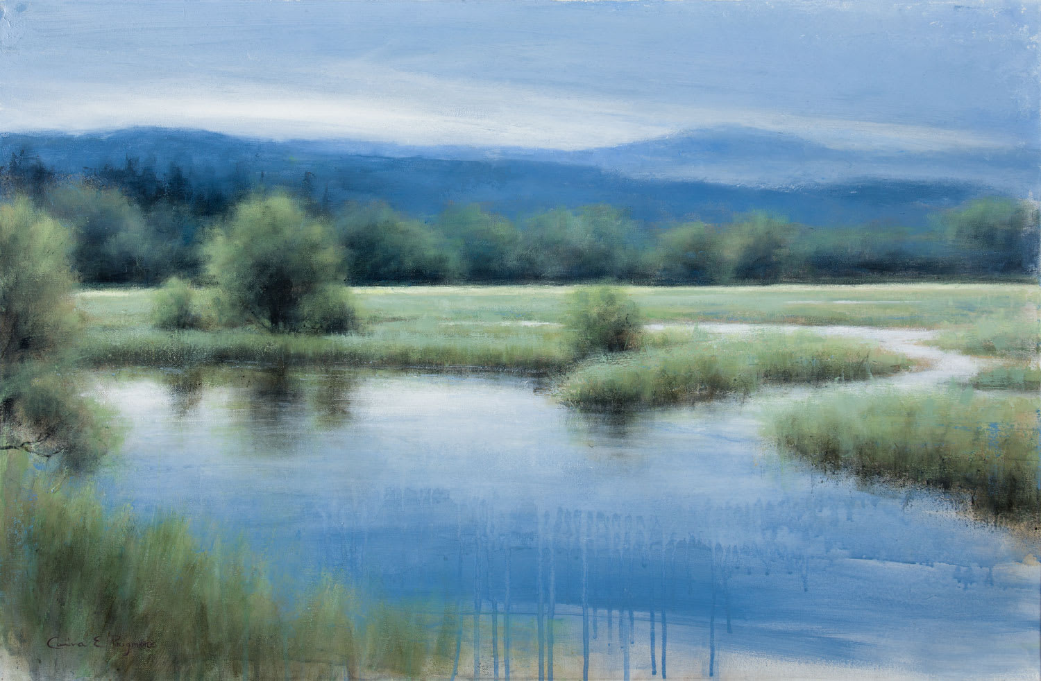 Carina Prigmore, Summer Marshland, 2020