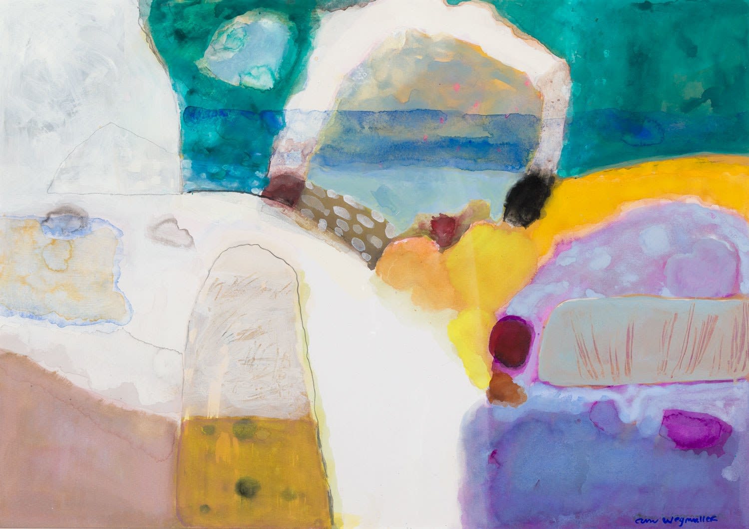 Ann Wegmuller RSW, Sunlight on the Sand, 2023