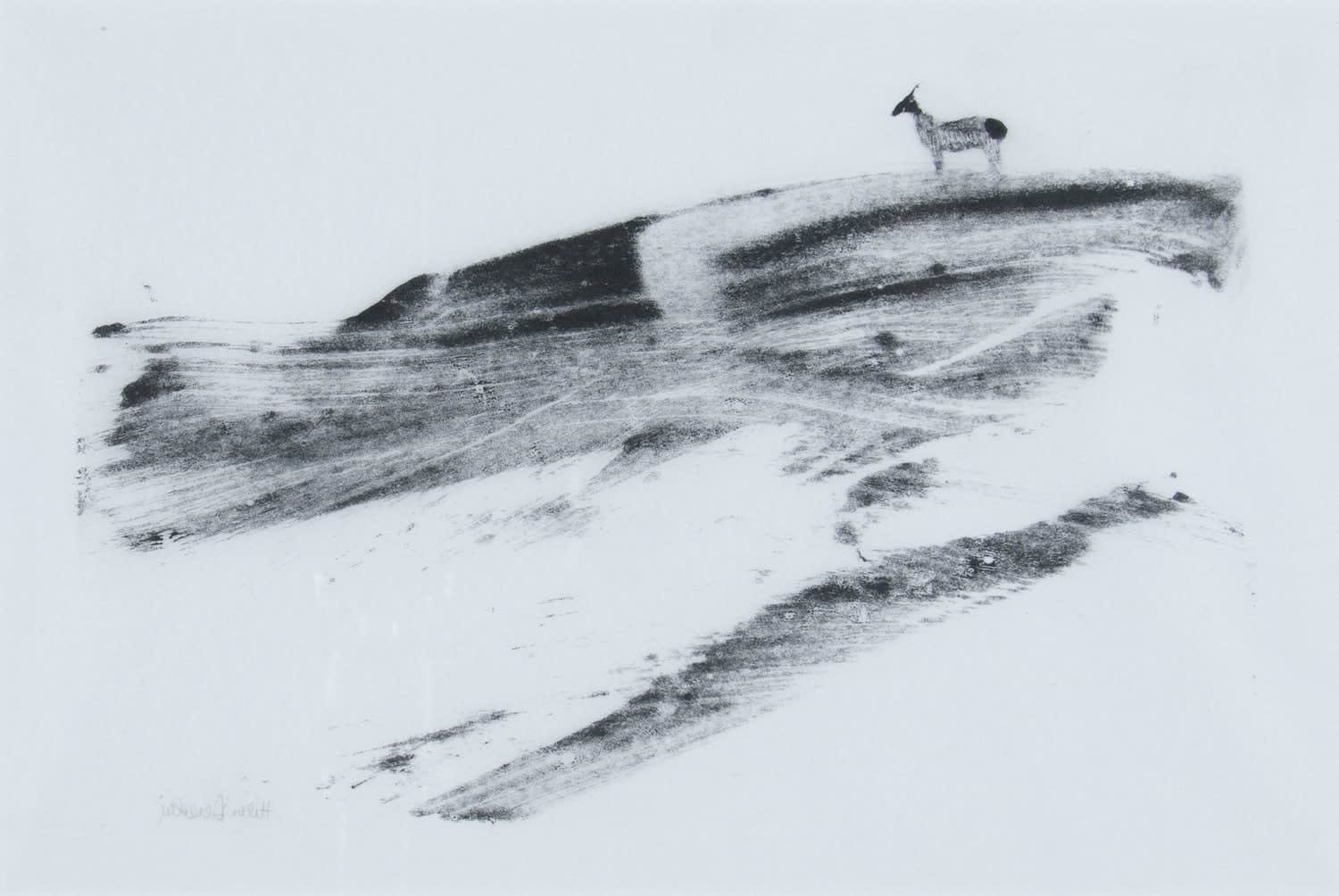 Helen Denerley, Beast on Hillside, 2023