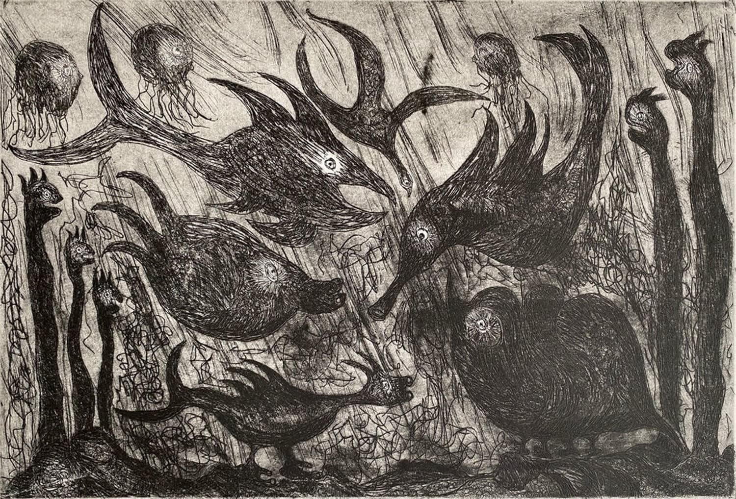 Lotte Glob, Heading for the Shore , 2022