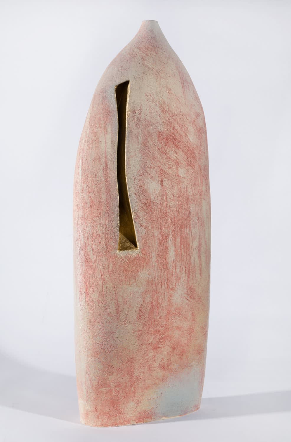 Allison Weightman, Big Red Passage Vase 2, 2022