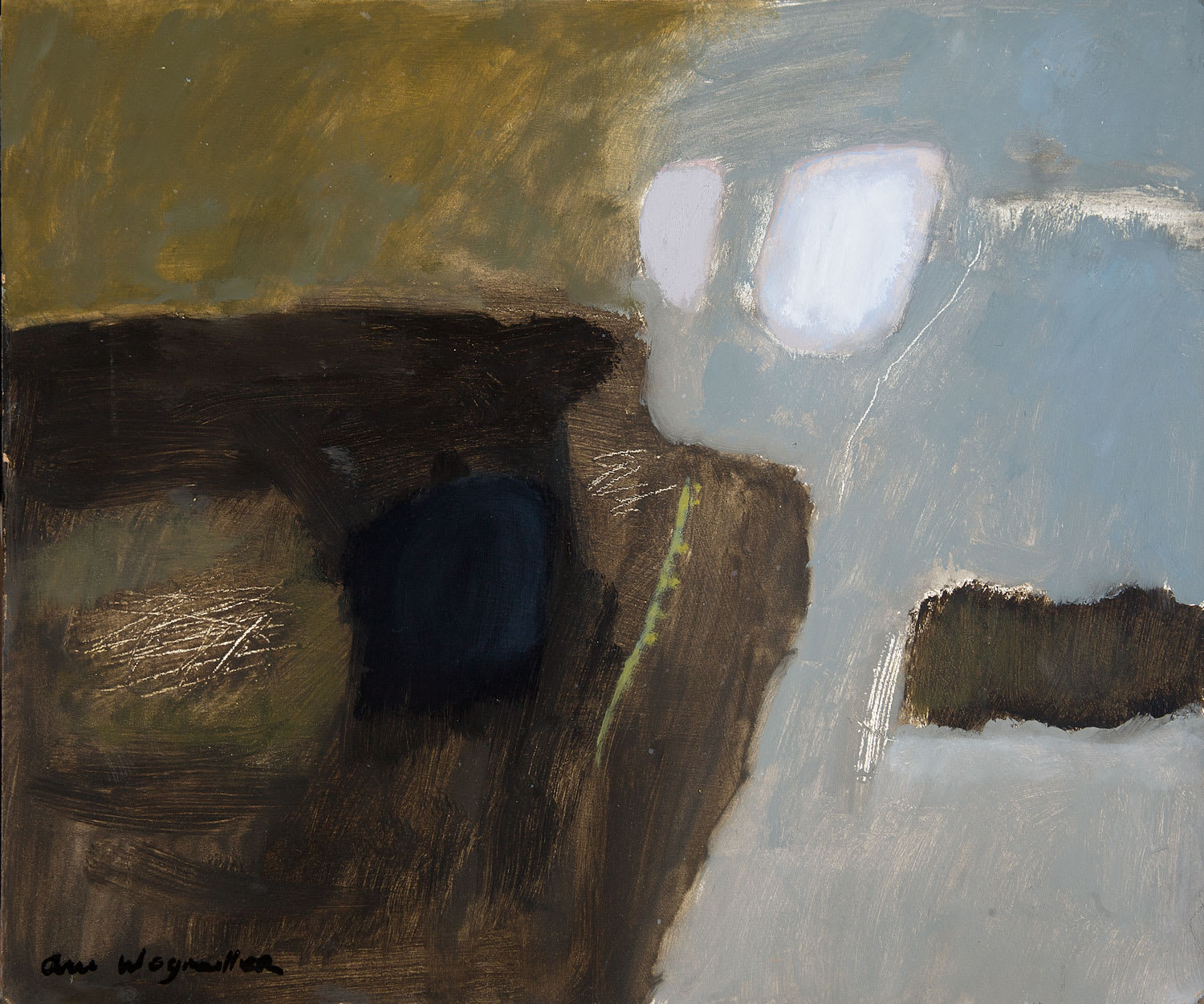 Ann Wegmuller RSW, Patchy Snow