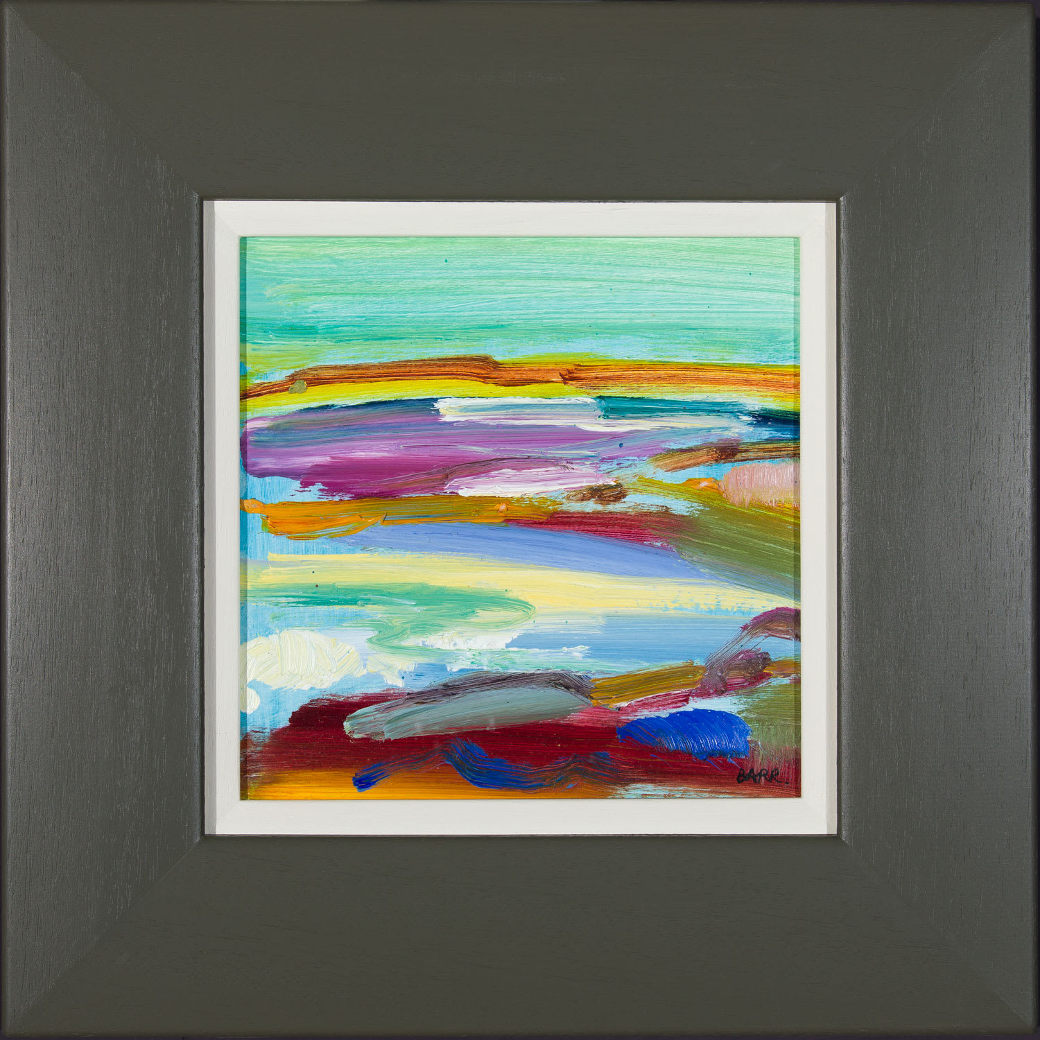 Shona Barr, Azure Sea study, 2022