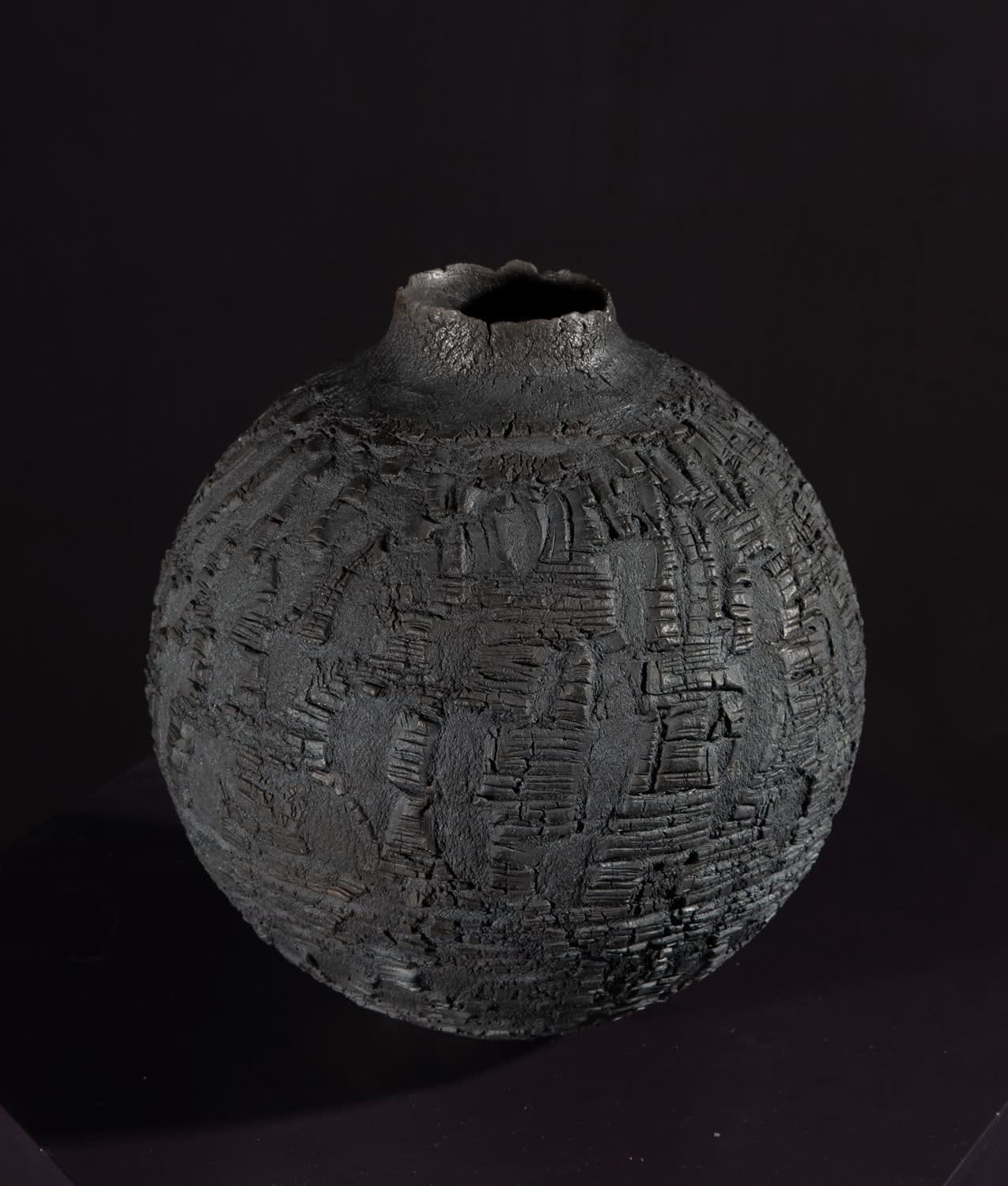 Patricia Shone Earth Strata Jar