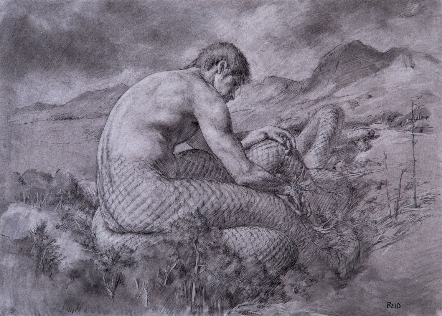 Paul Reid, Typhon Sleeping, 2015