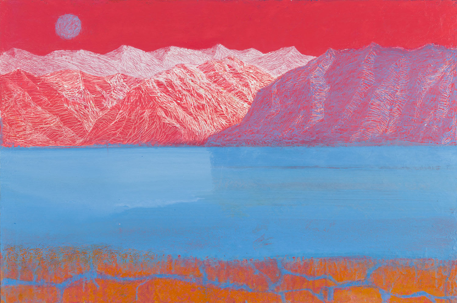 Allan MacDonald, Mountain Tops, Eastfjord, 2024