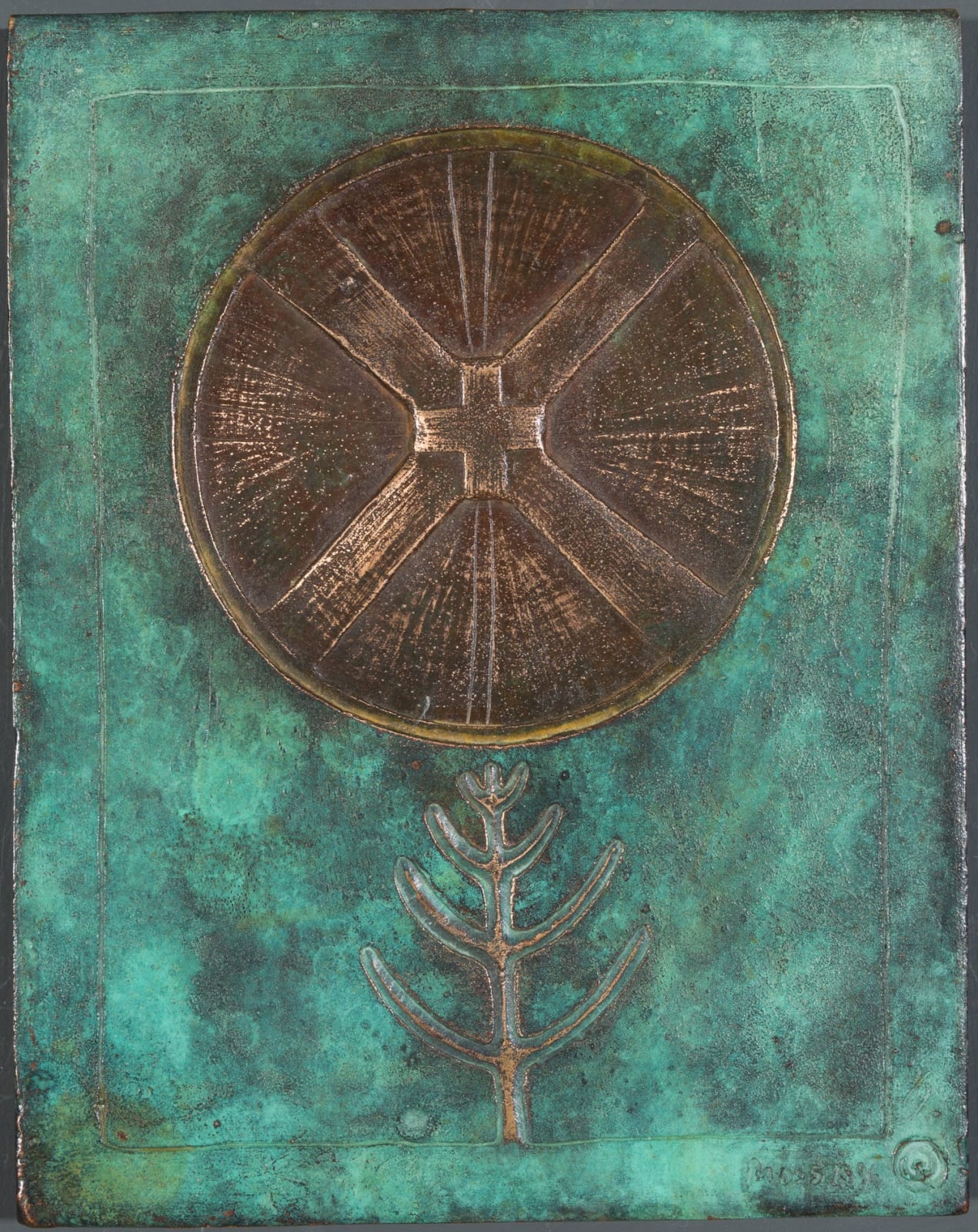 Nicola Moss, Tree/Drum, 1991