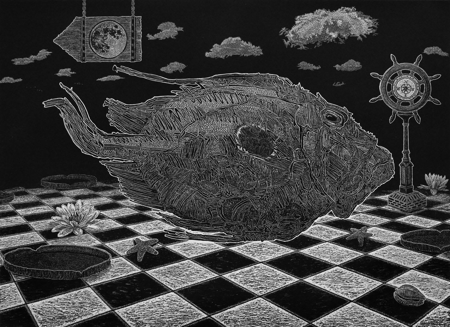 Ade Adesina, Saint Peter's Fish, 2019