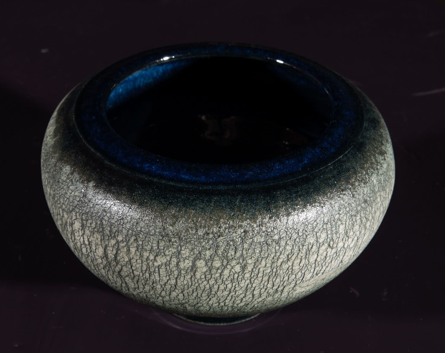 Allison Weightman, Scorched Earth 6 (dark blue), 2023