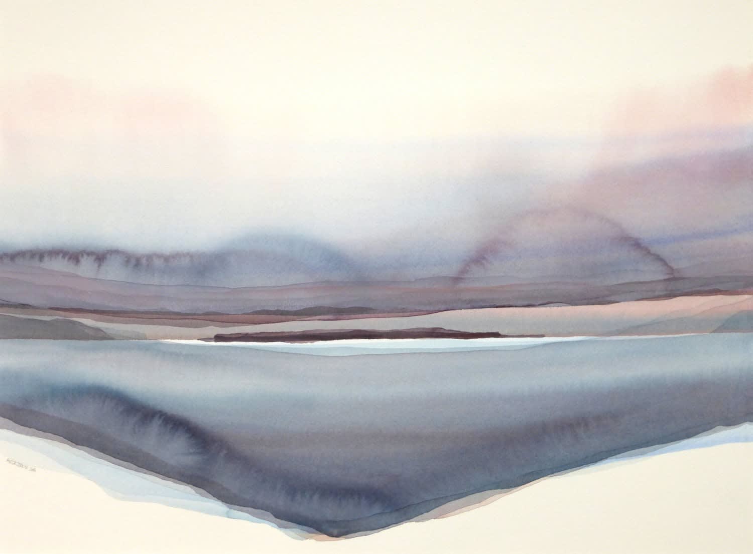 Peter Davis RSW, Hildasay, Floating