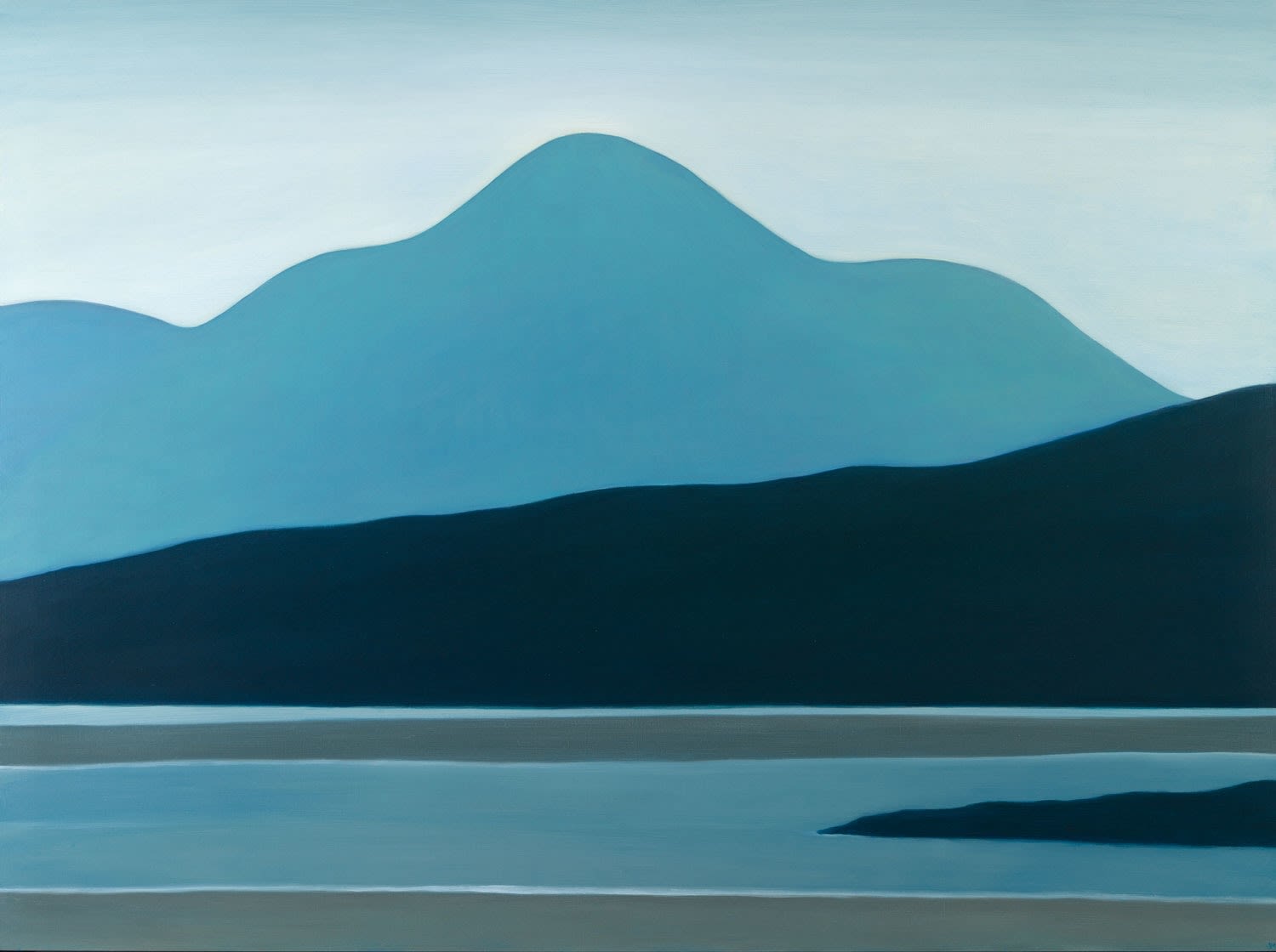 Jane MacNeill, Silver tide, Luskentyre , 2024