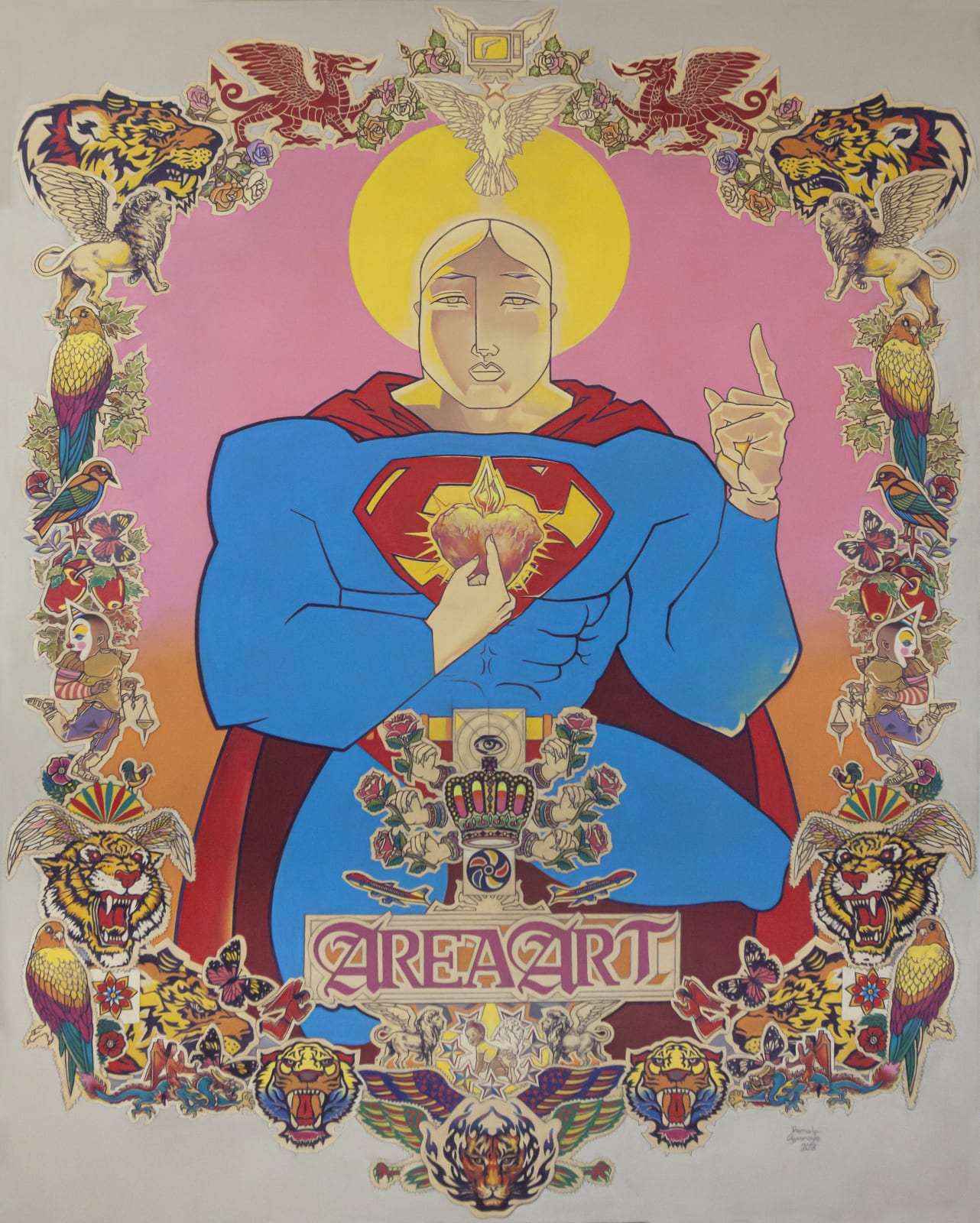 Demola Ogunajo, Area Banner, 2018