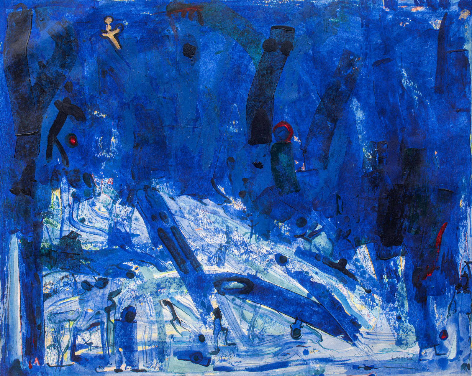 Jerry Buhari, Landscape in search for peace, 2022