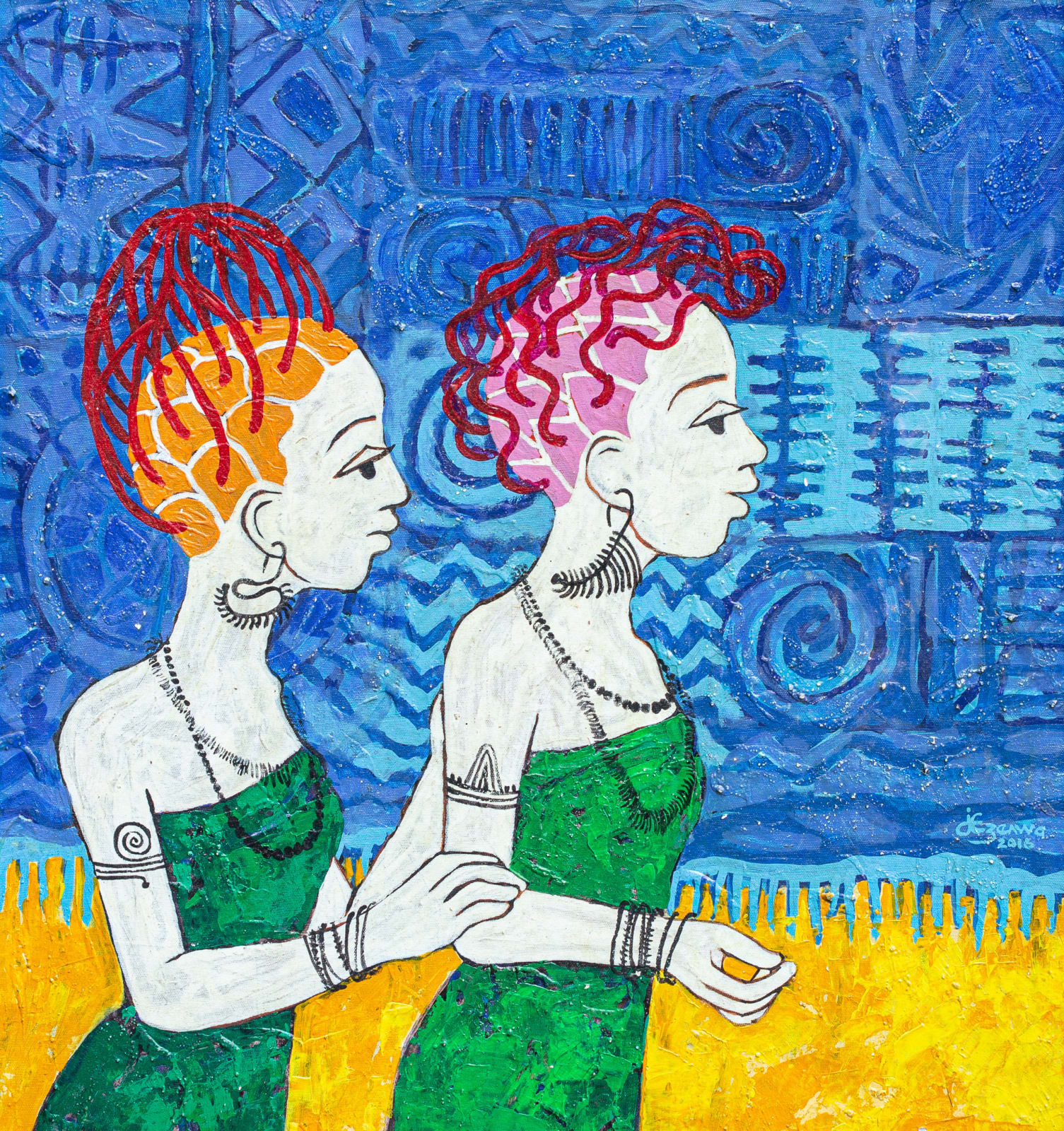 Juliet Ezenwa Pearce, Young Brides, 2016