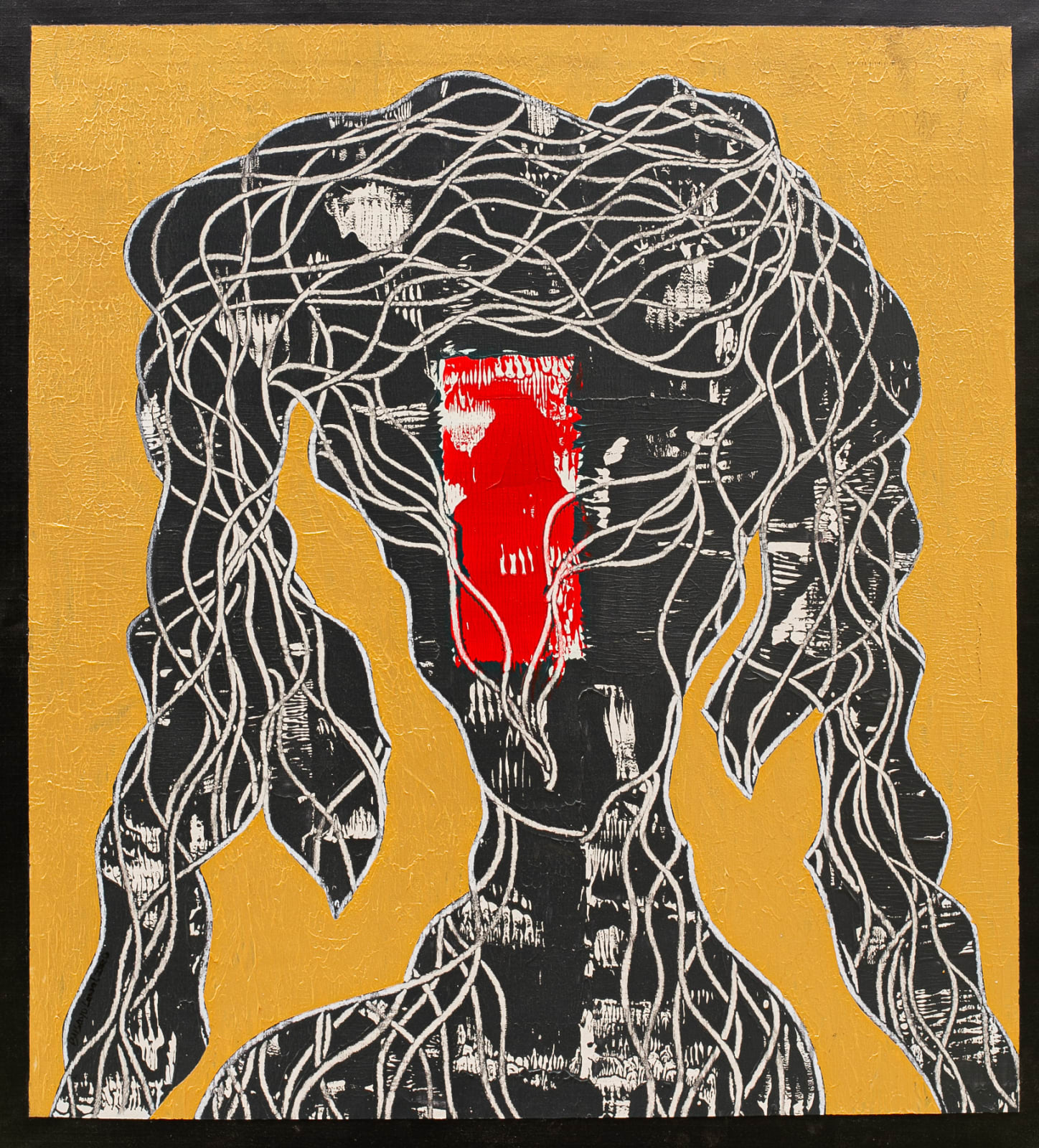 Busayo Lawal, Portrait of Mr Say Something no. 3, 2020