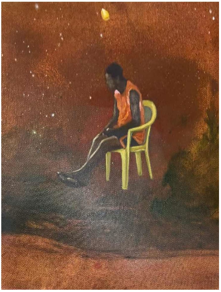 Christopher Samuel Idowu, To Live Beyond Time and Space II, 2025